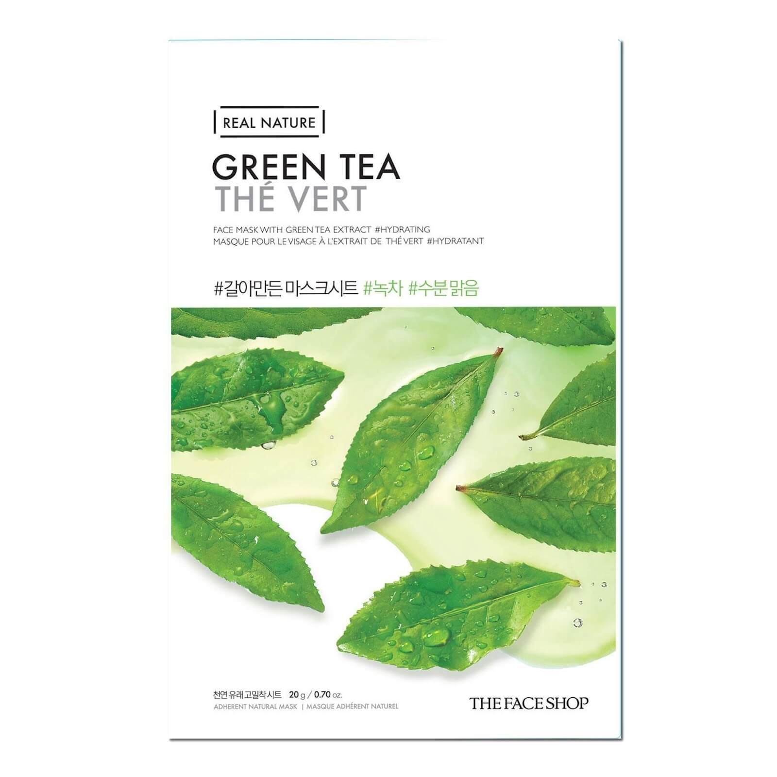 Image of THE FACE SHOP Real Nature Sheet Mask Green Tea