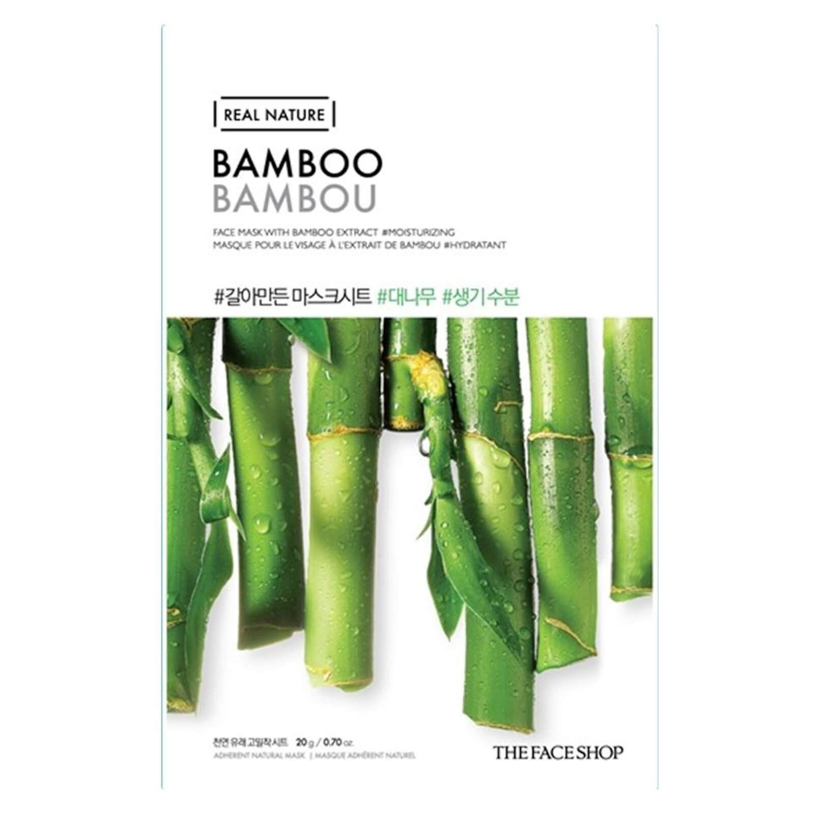 Image of THE FACE SHOP Real Nature Sheet Mask Bamboo