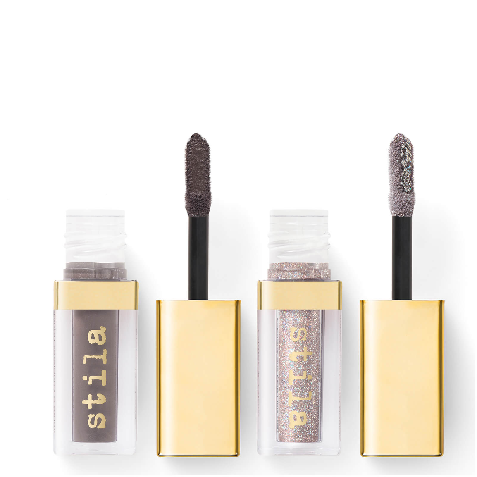 

Stila Double Dip Duo Liquid Eye Shadows 2.25ml (Various Shades) - Grey Fox