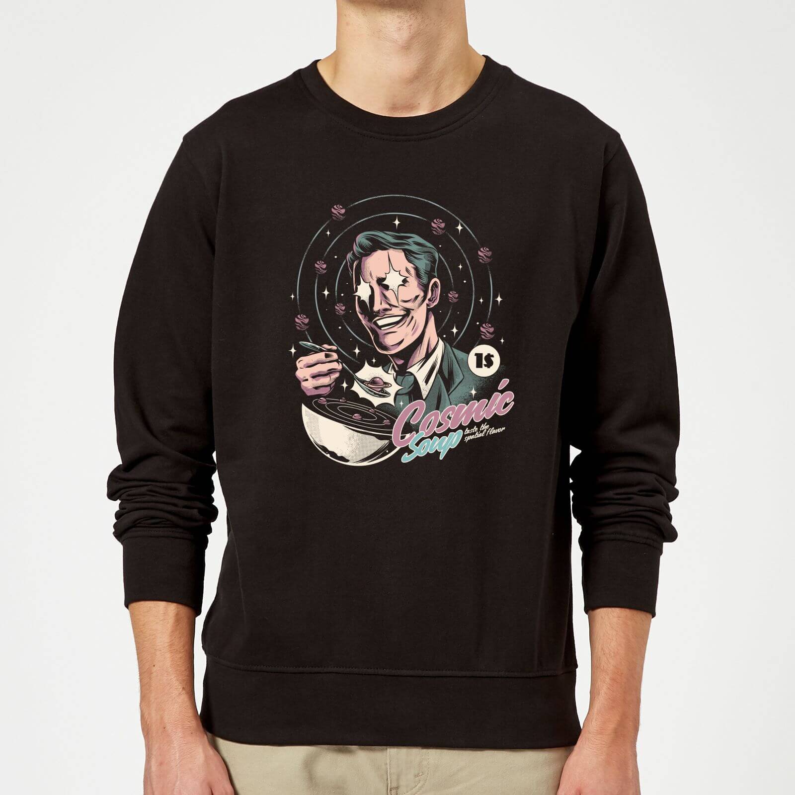 Ilustrata Cosmic Soup Sweatshirt - Black - S
