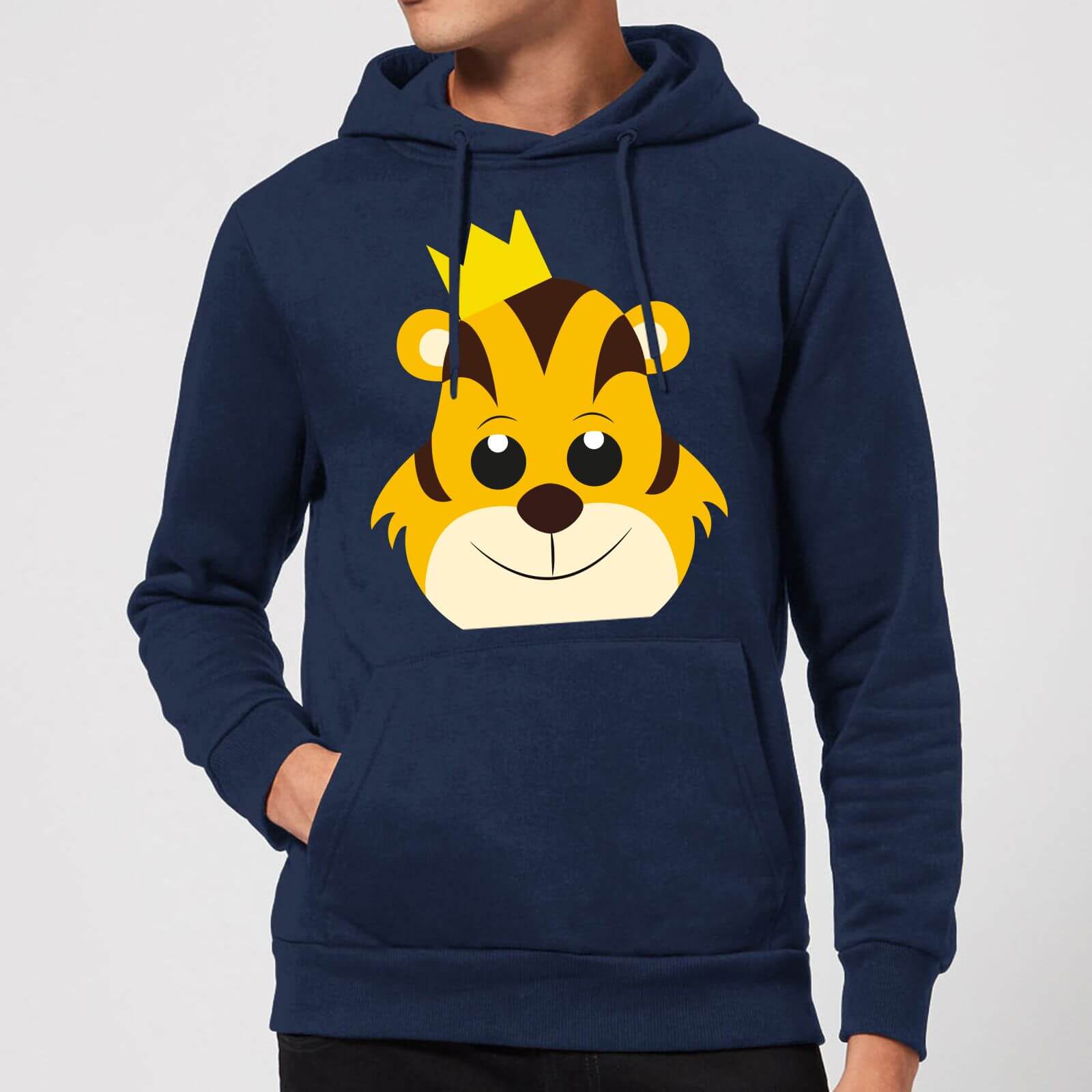 Tiger King Hoodie - Navy - S - Navy