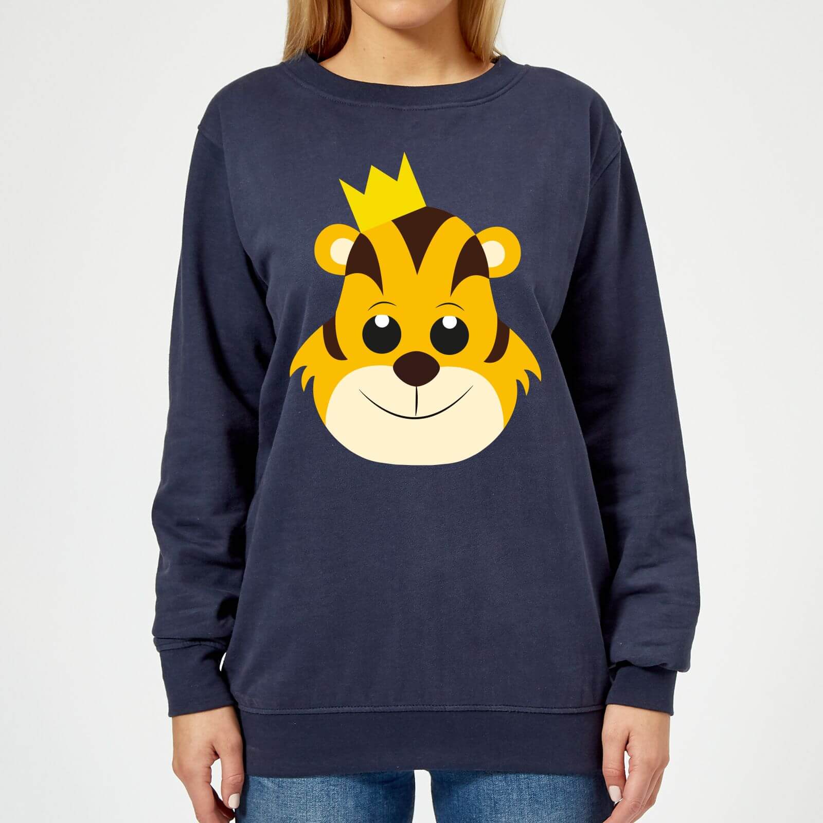 Tiger King Women's Sweatshirt - Navy - XS - Navy