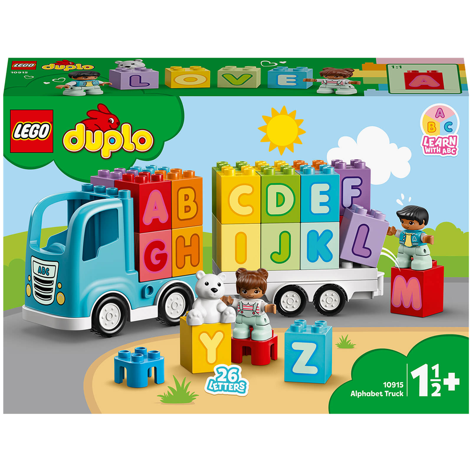 LEGO DUPLO My First: Set de Juguete del Camión del Alfabeto (10915)