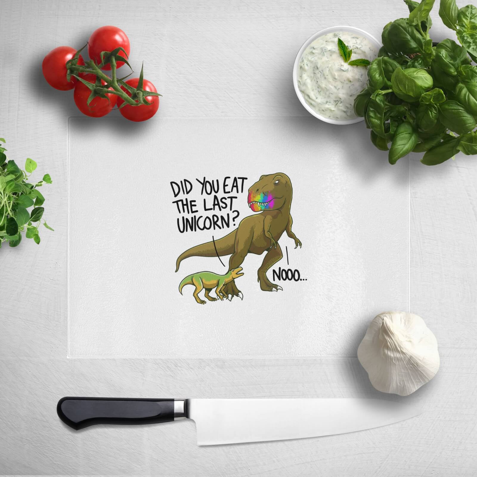 Did You Eat The Last Unicorn? Chopping Board