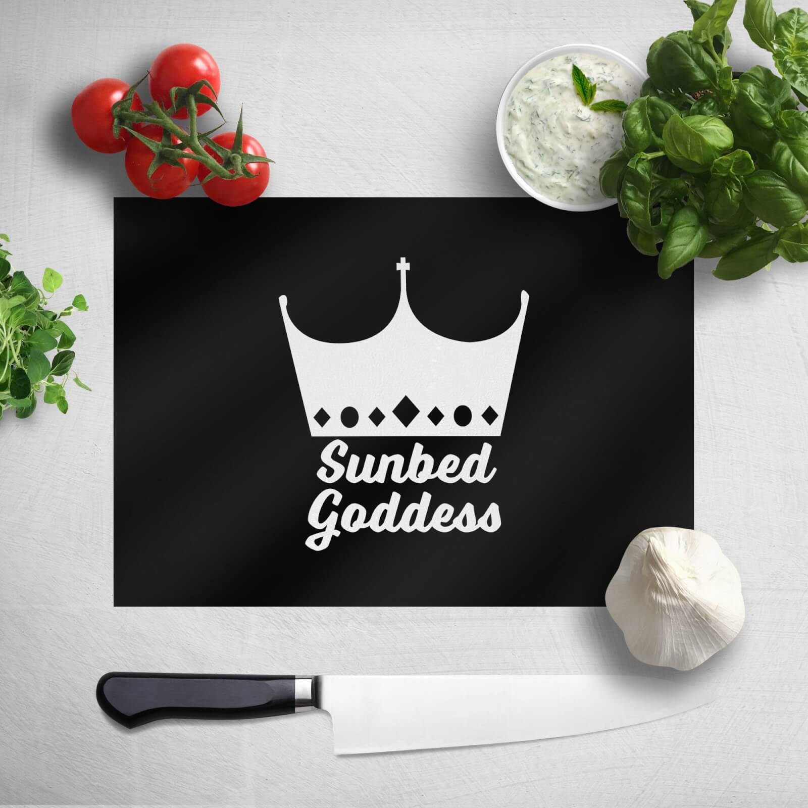 Sunbed Goddess Chopping Board