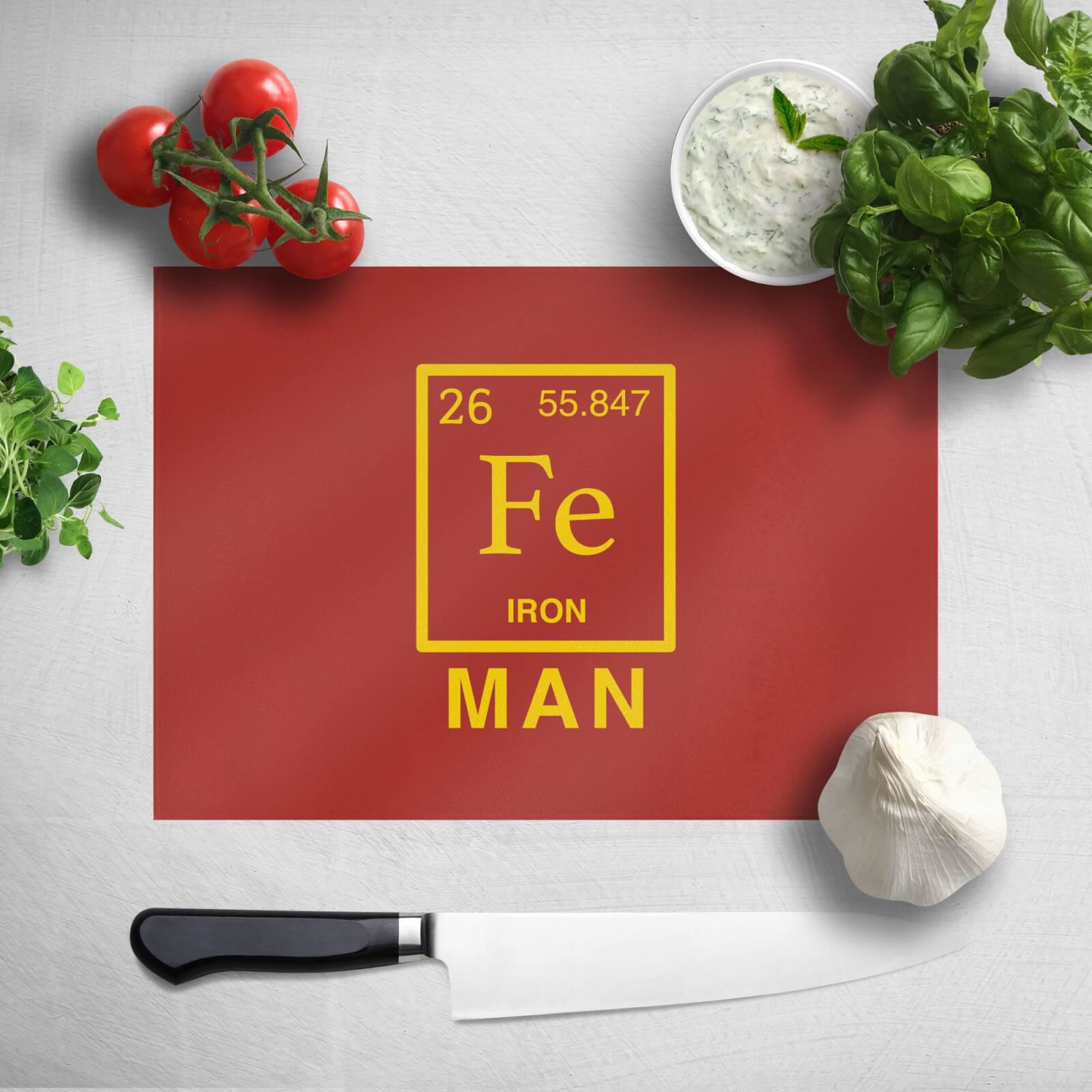 Fe Man Chopping Board