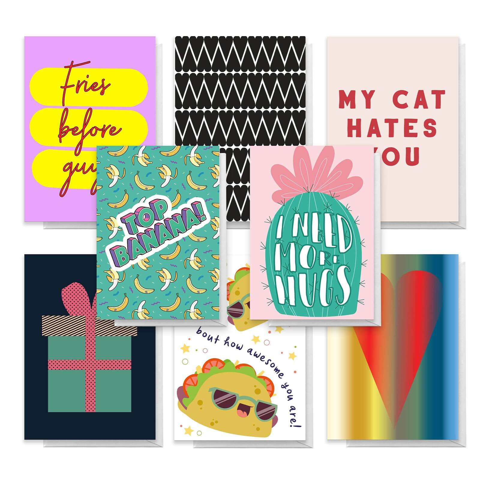 Cool Pack Of Greetings Cards