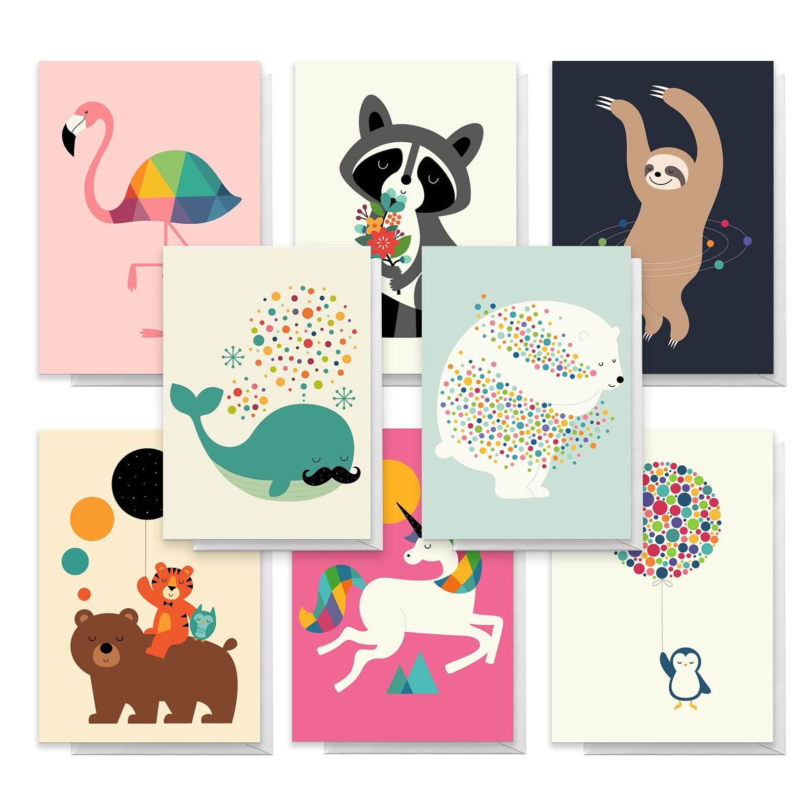 Designs By Andy Westface Pack Of Greetings Cards
