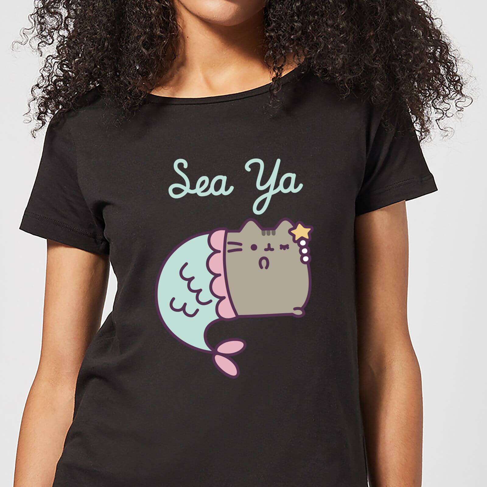 Pusheen Sea Ya Women's T-Shirt - Black - S - Black