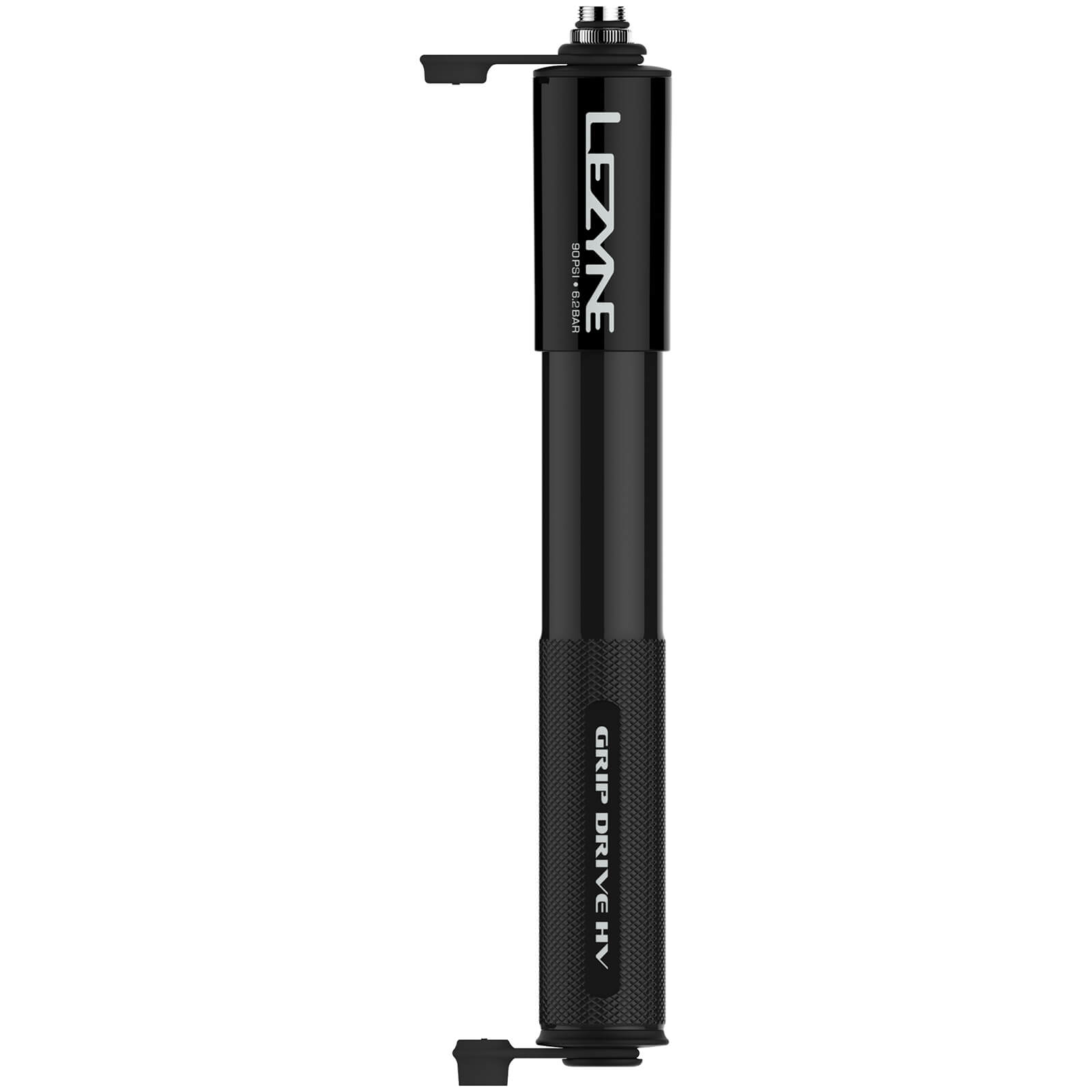 Lezyne Grip Drive HV Mini Pump - Black / Medium