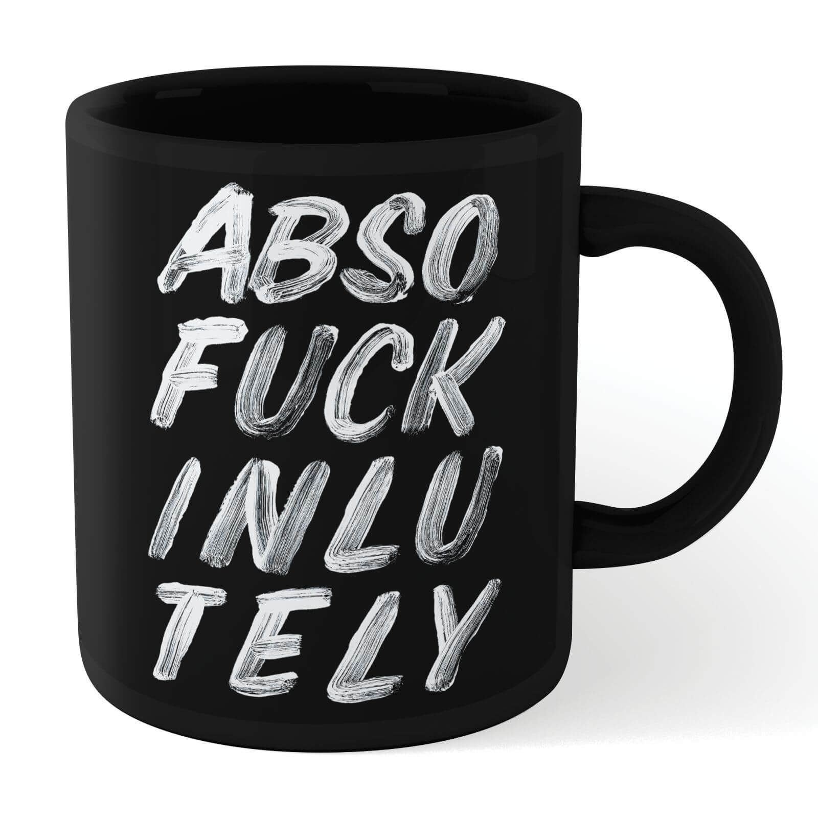 The Motivated Type Absofuckinlutely Mug - Black