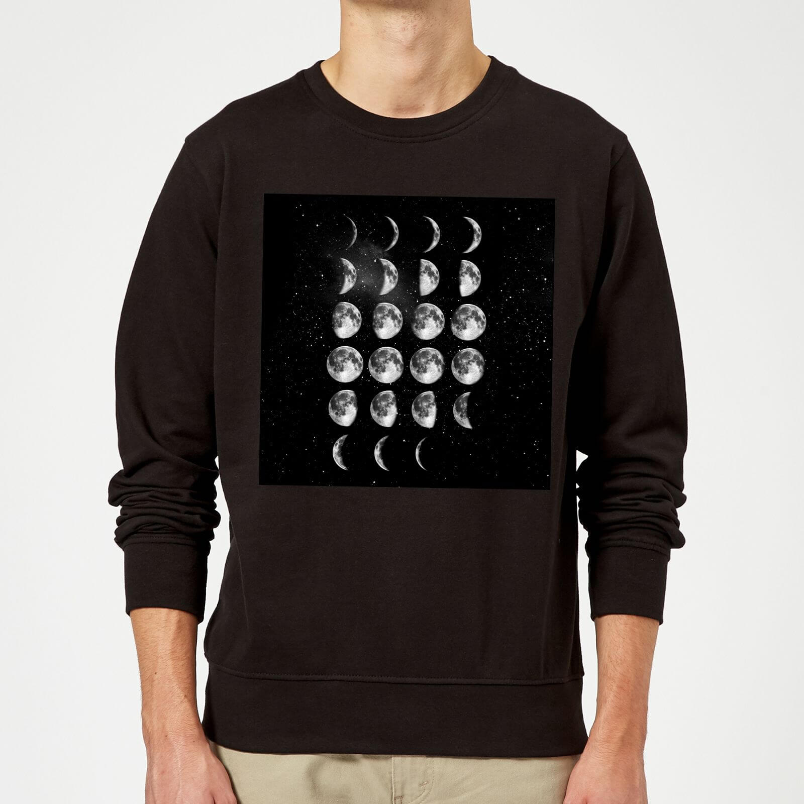 The Motivated Type Moon Cycle Sweatshirt - Black - S - Black
