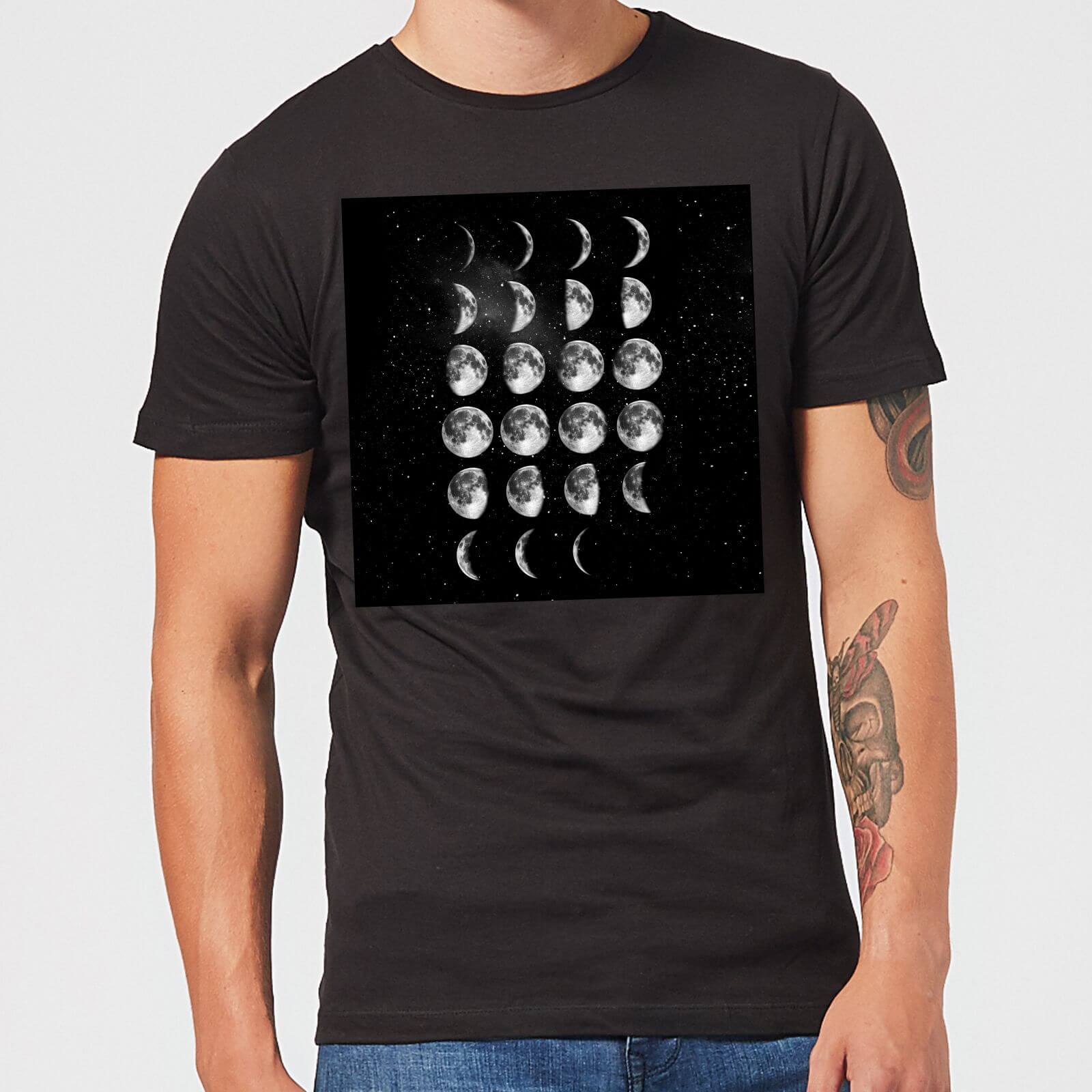 The Motivated Type Moon Cycle Men's T-Shirt - Black - XS - Black