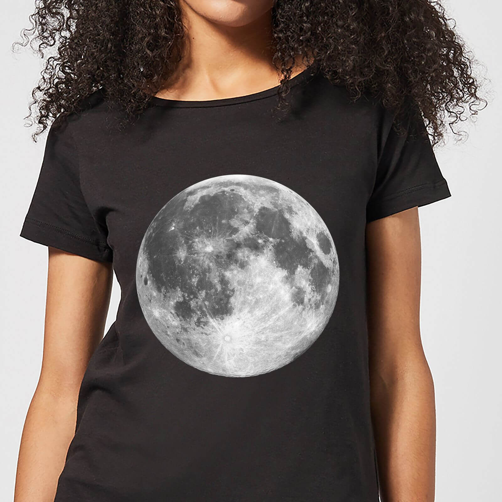 The Motivated Type Moon Women's T-Shirt - Black - S - Black