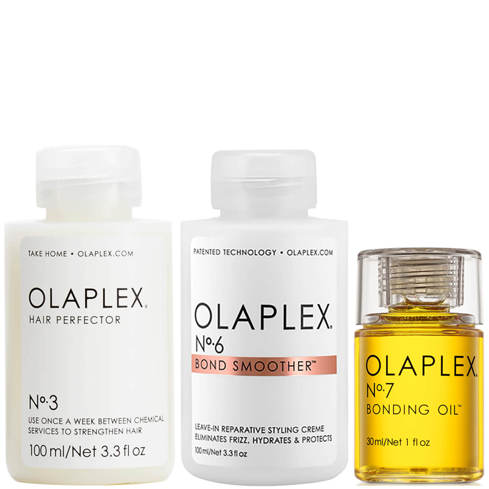 Olaplex No.3, No.6 and No.7 Bundle