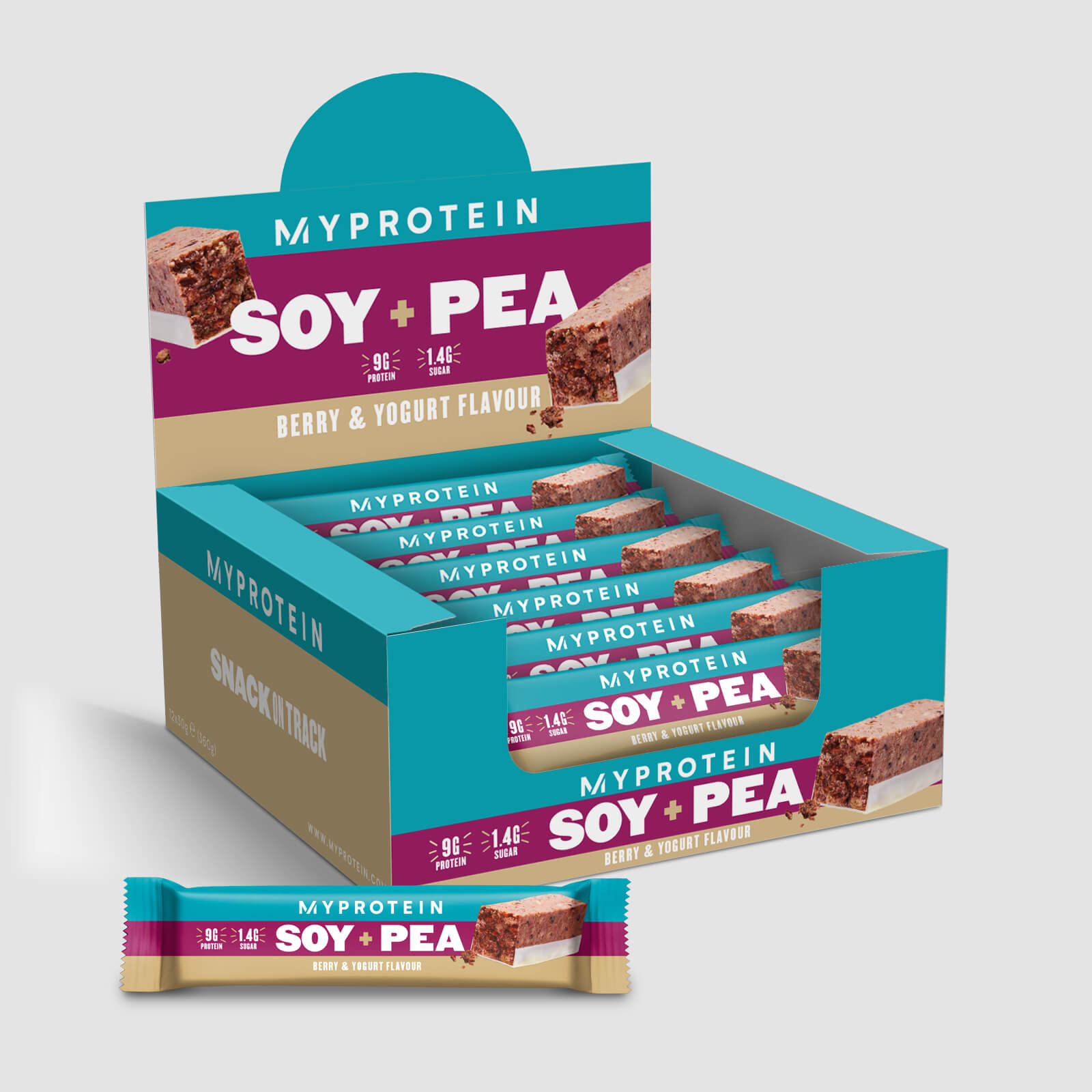 

Батончики Soy Pea - Berry & Yoghurt