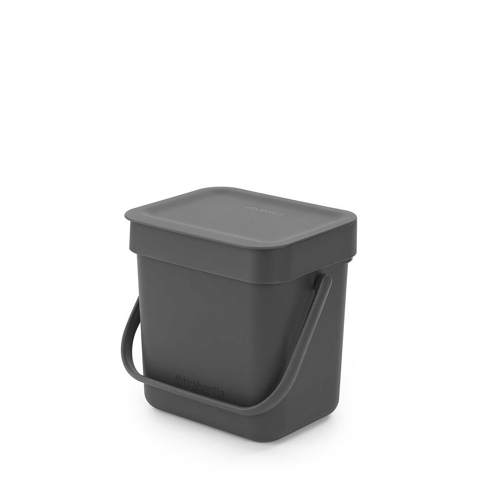 Brabantia Sort & Go 3 Litre Waste Bin - Grey