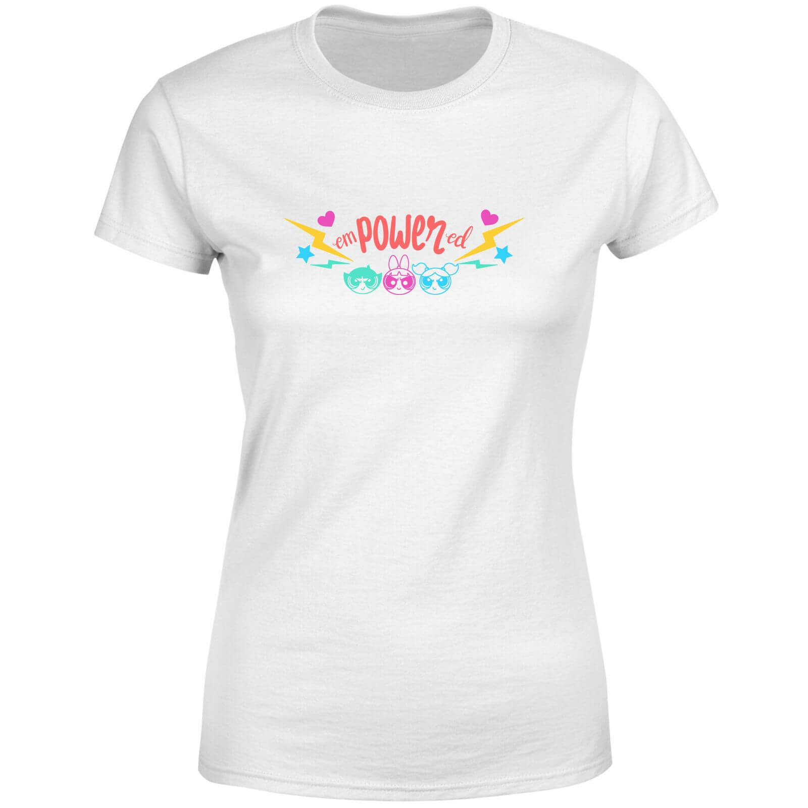The Powerpuff Girls Empowered Women's T-Shirt - White - S - White