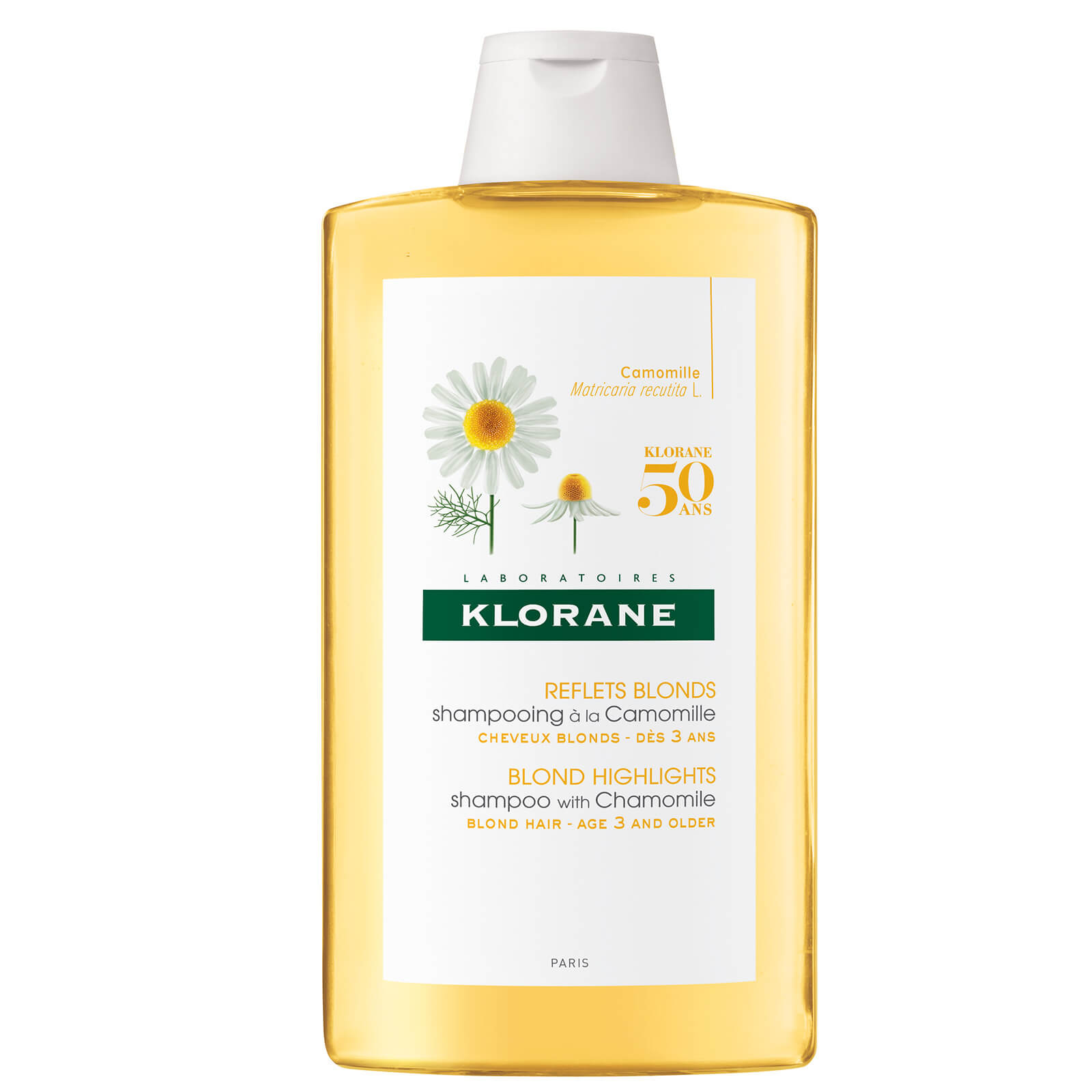 

KLORANE Brightening Shampoo with Camomile for Blonde Hair 400ml