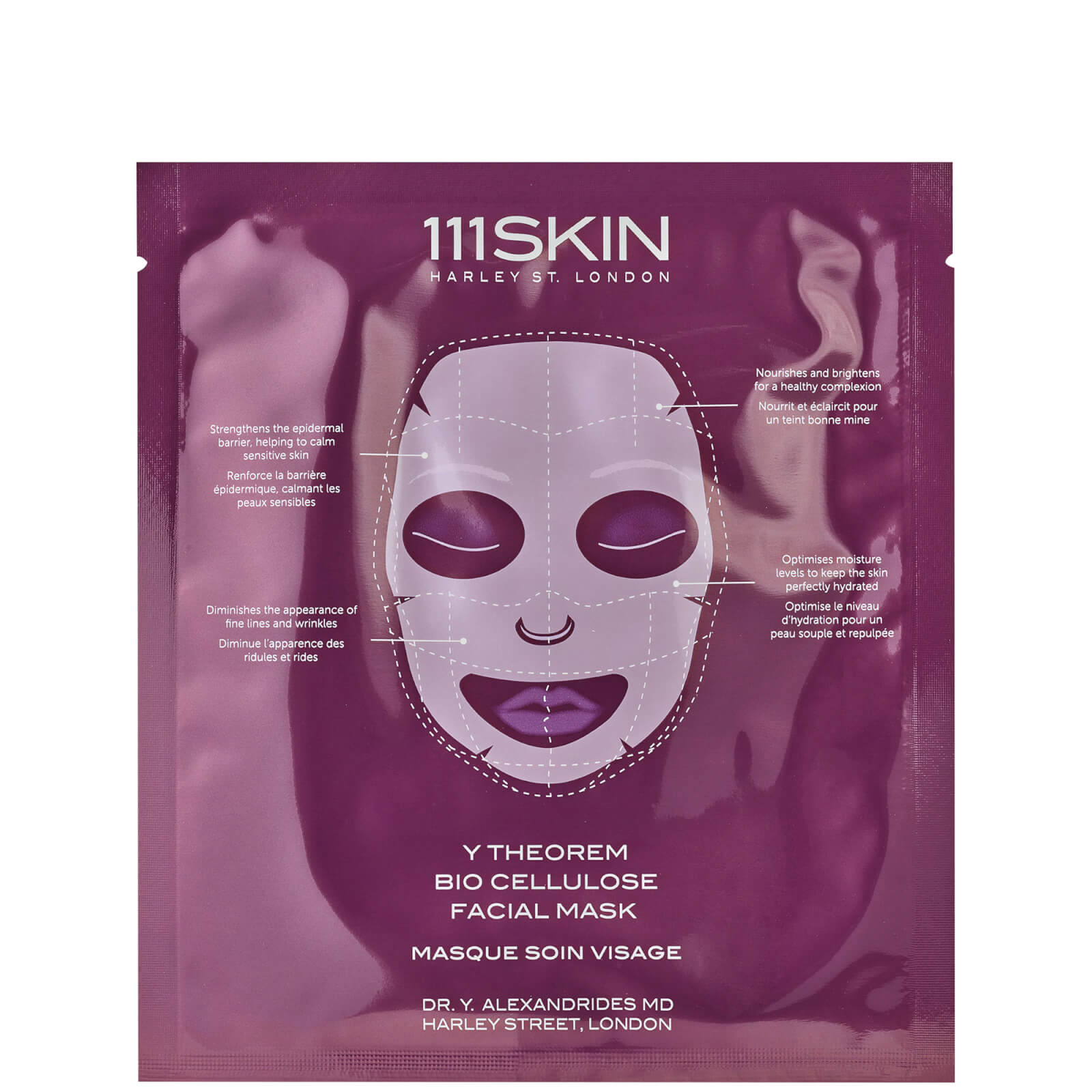 111SKIN Y Theorem Bio Cellulose Facial Mask Single 23ml