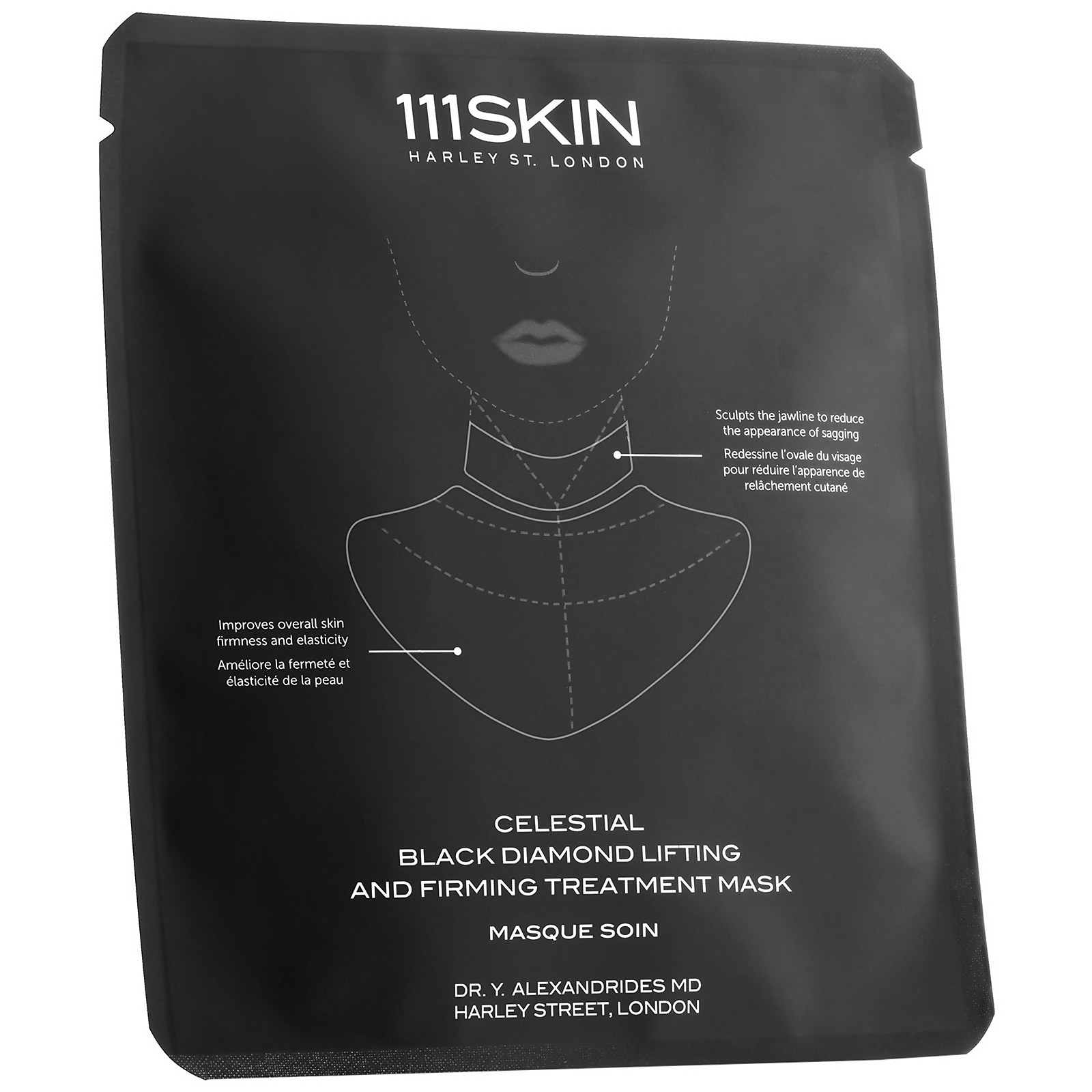 

111SKIN Celestial Black Diamond Lifting and Firming Mask Neck Single 43ml