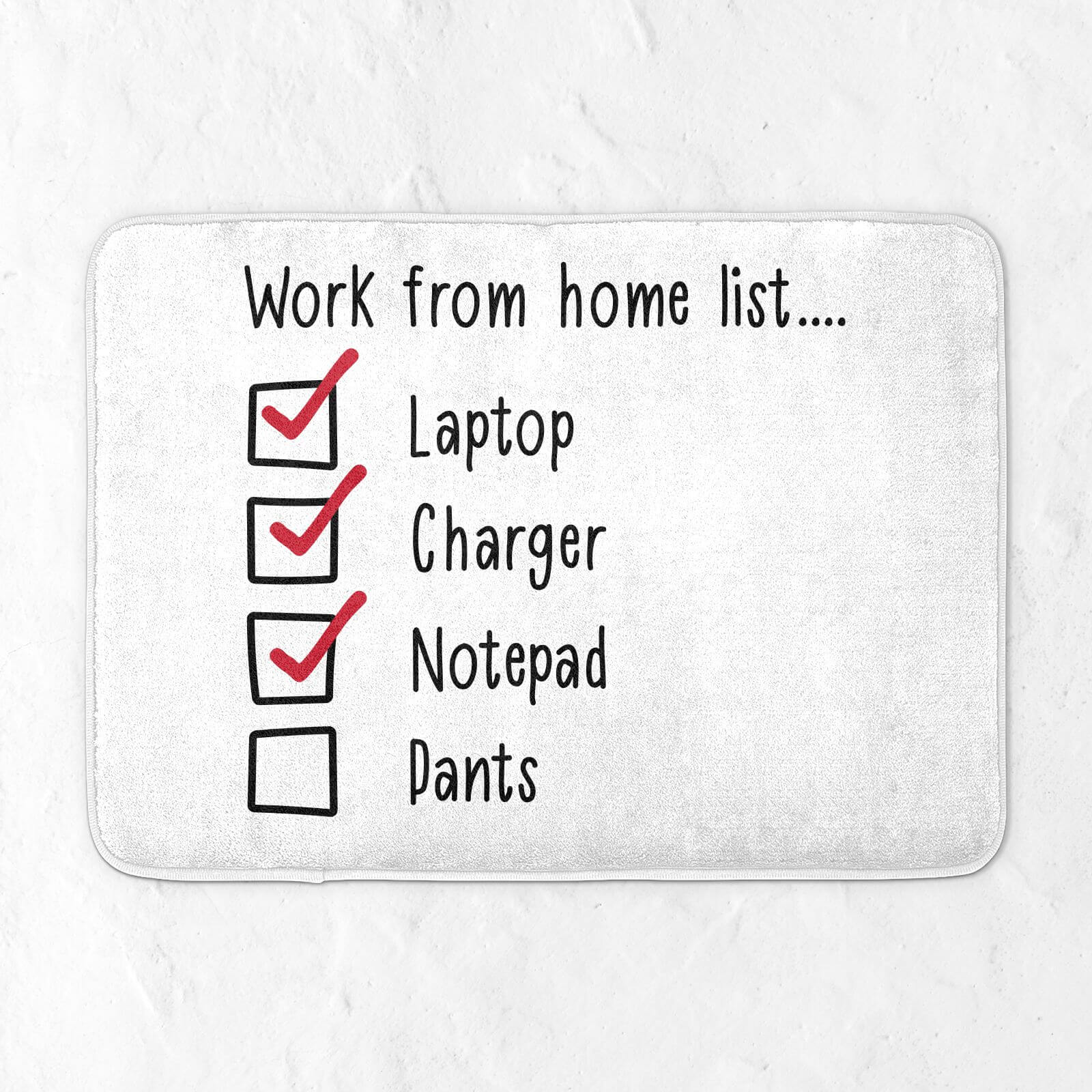 Do I Need Pants? Bath Mat