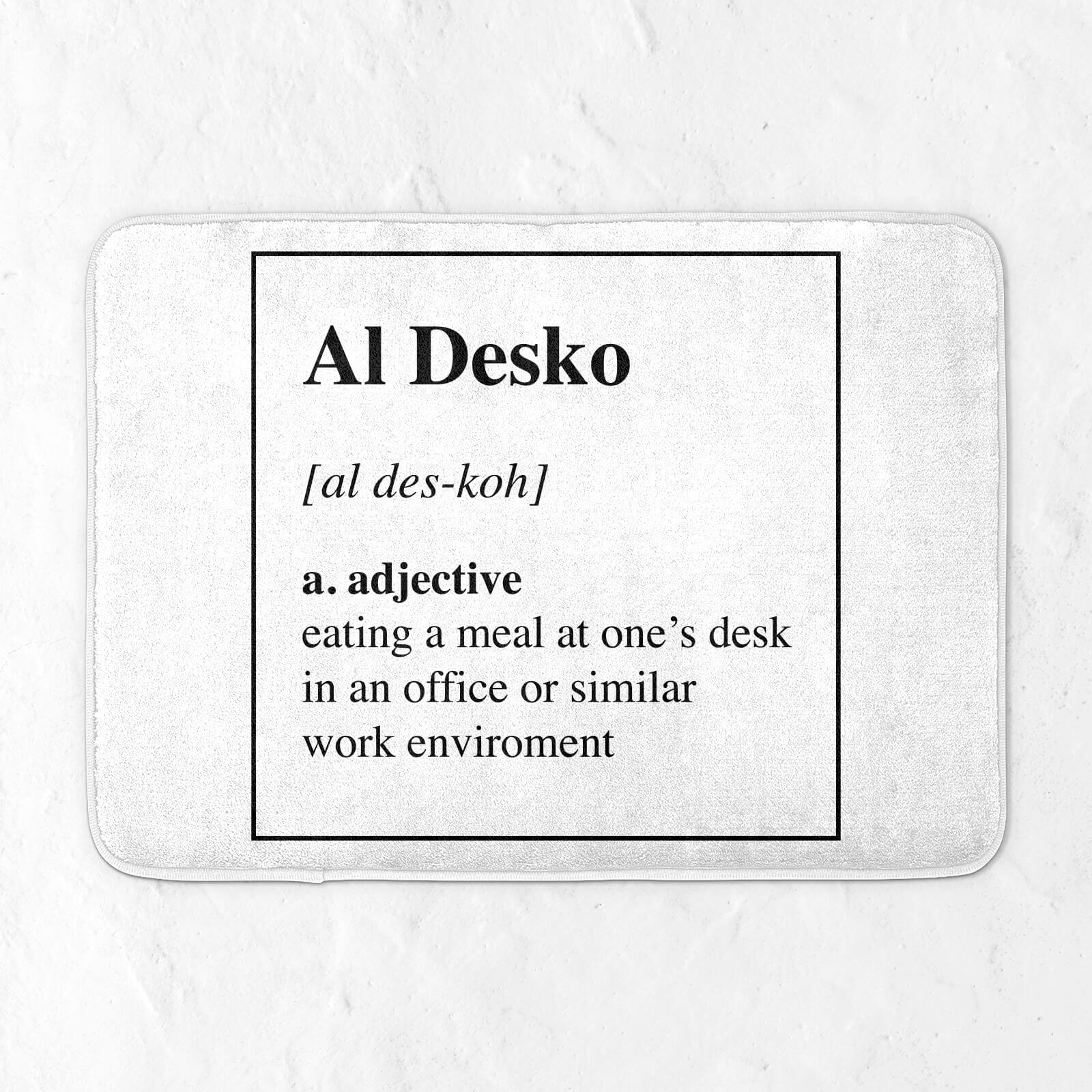 Al Desko Definition Bath Mat