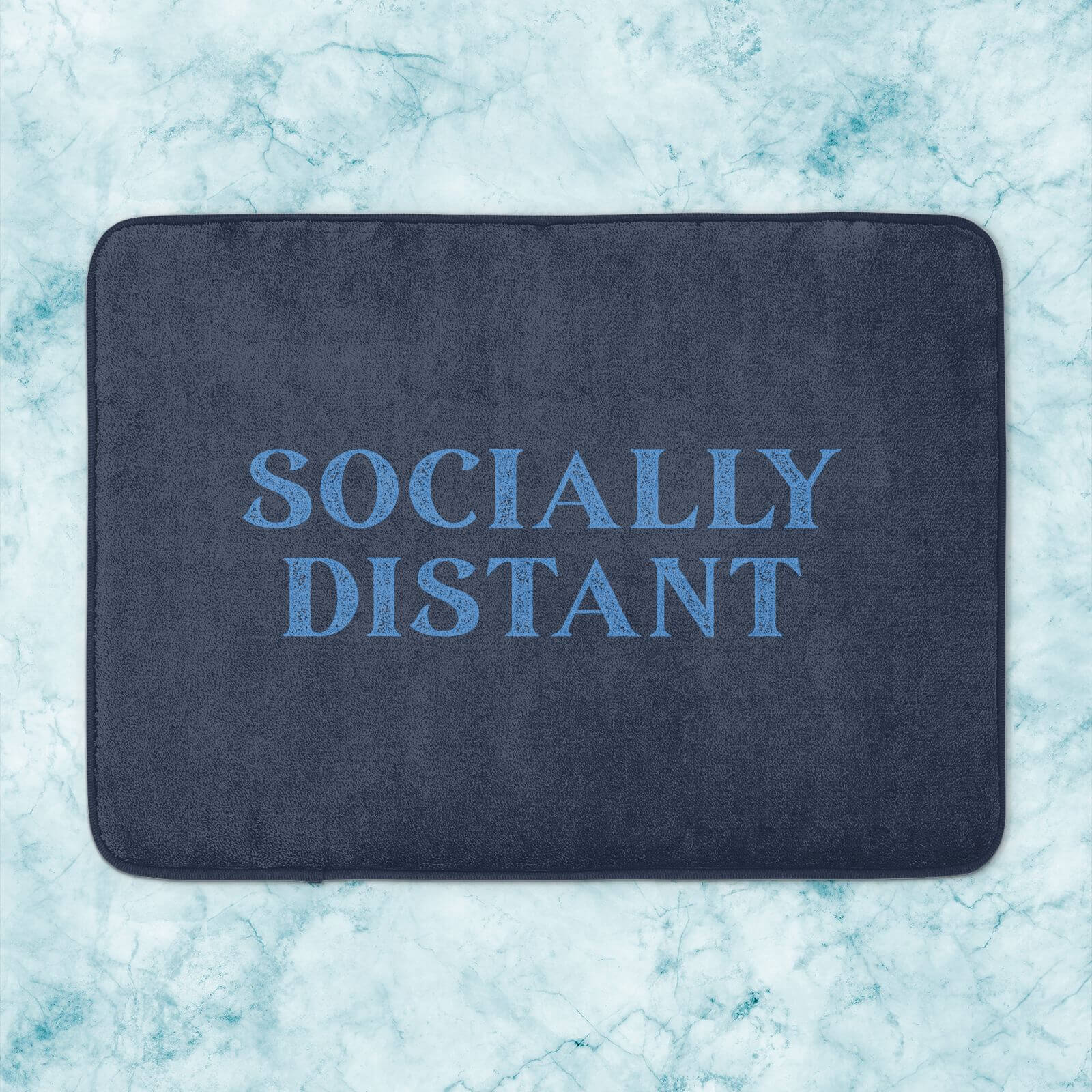 Socially Distant Bath Mat