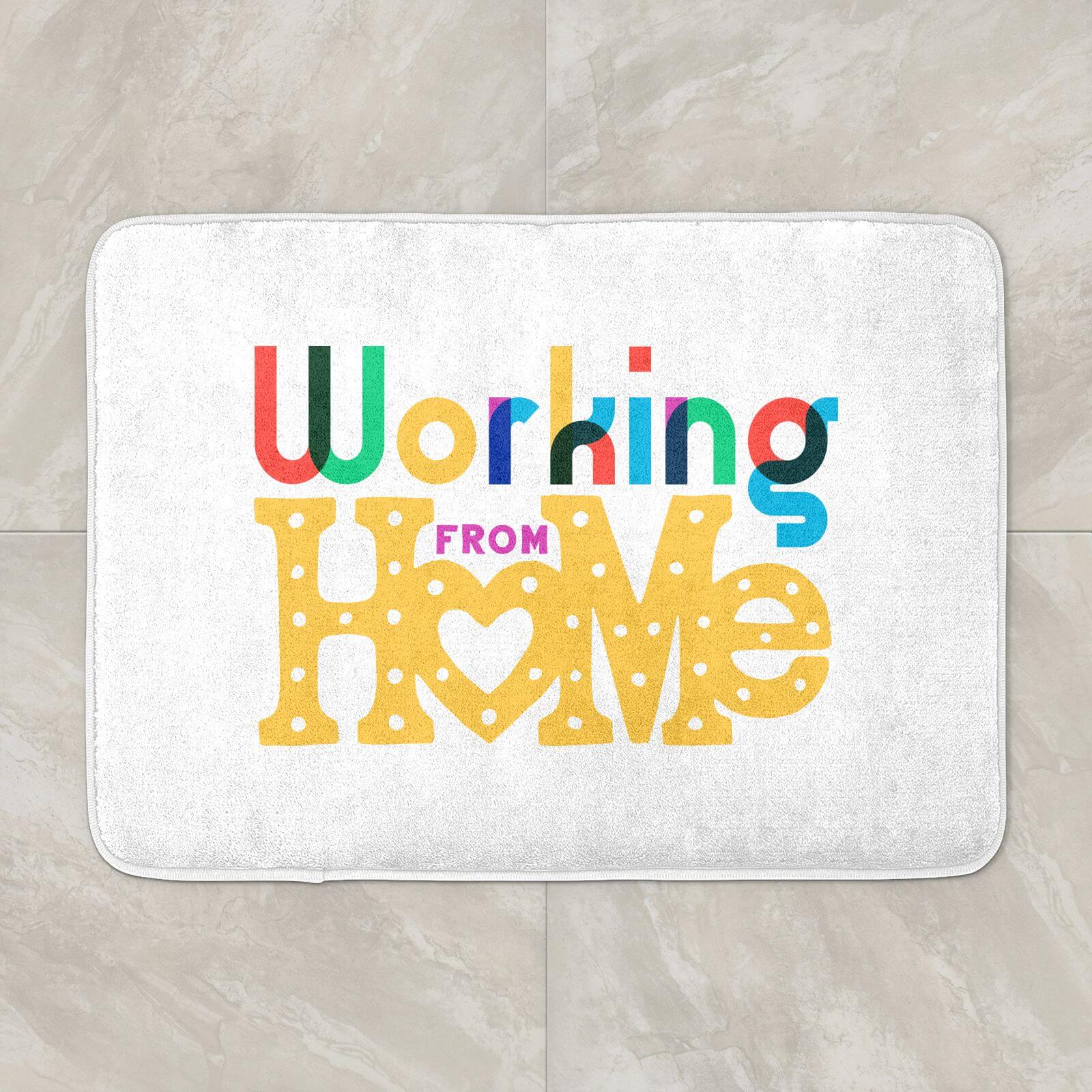 Working From Home Bath Mat