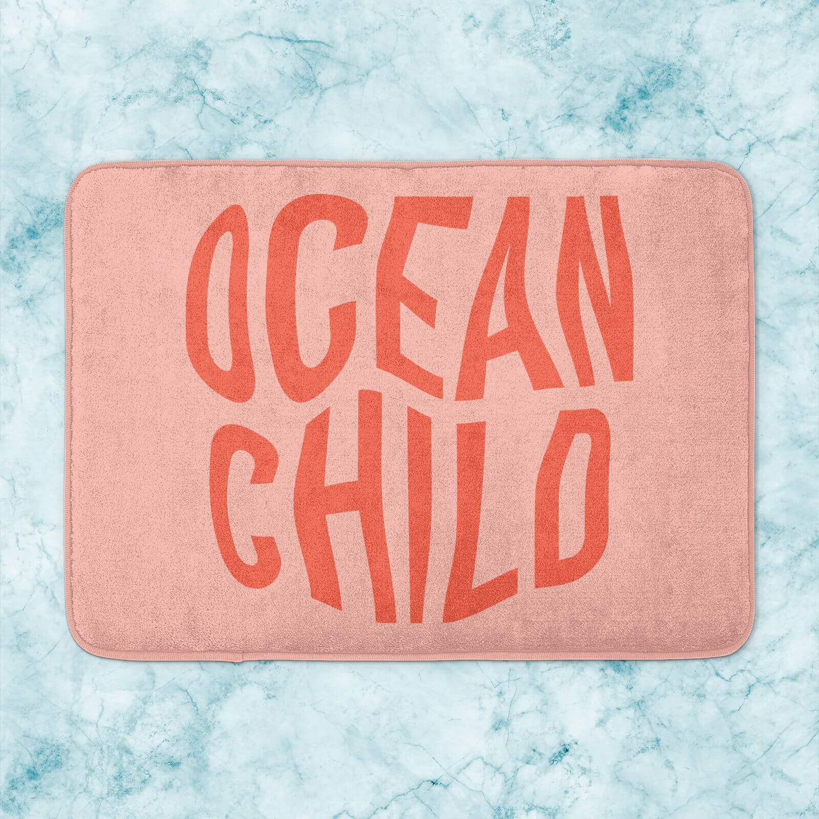 Ocean Child Bath Mat