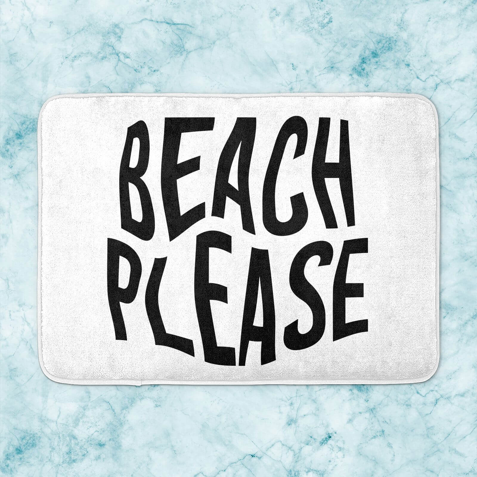 Beach Please Bath Mat
