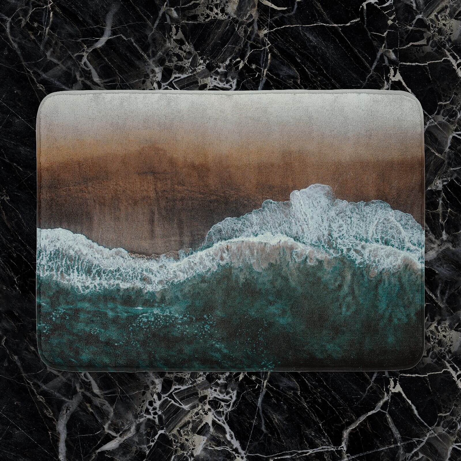 Moody Ocean Bath Mat