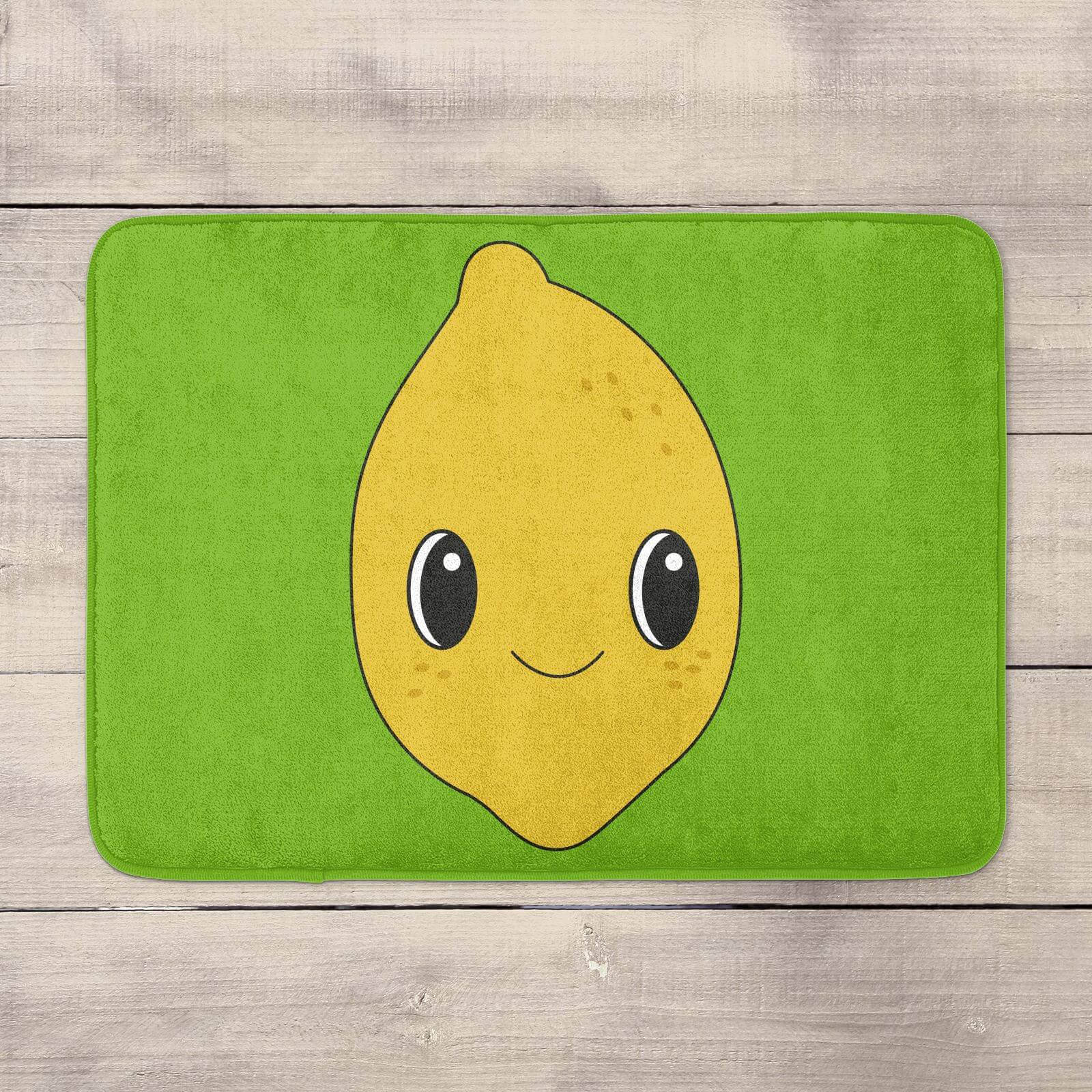 Cute Lemon Bath Mat