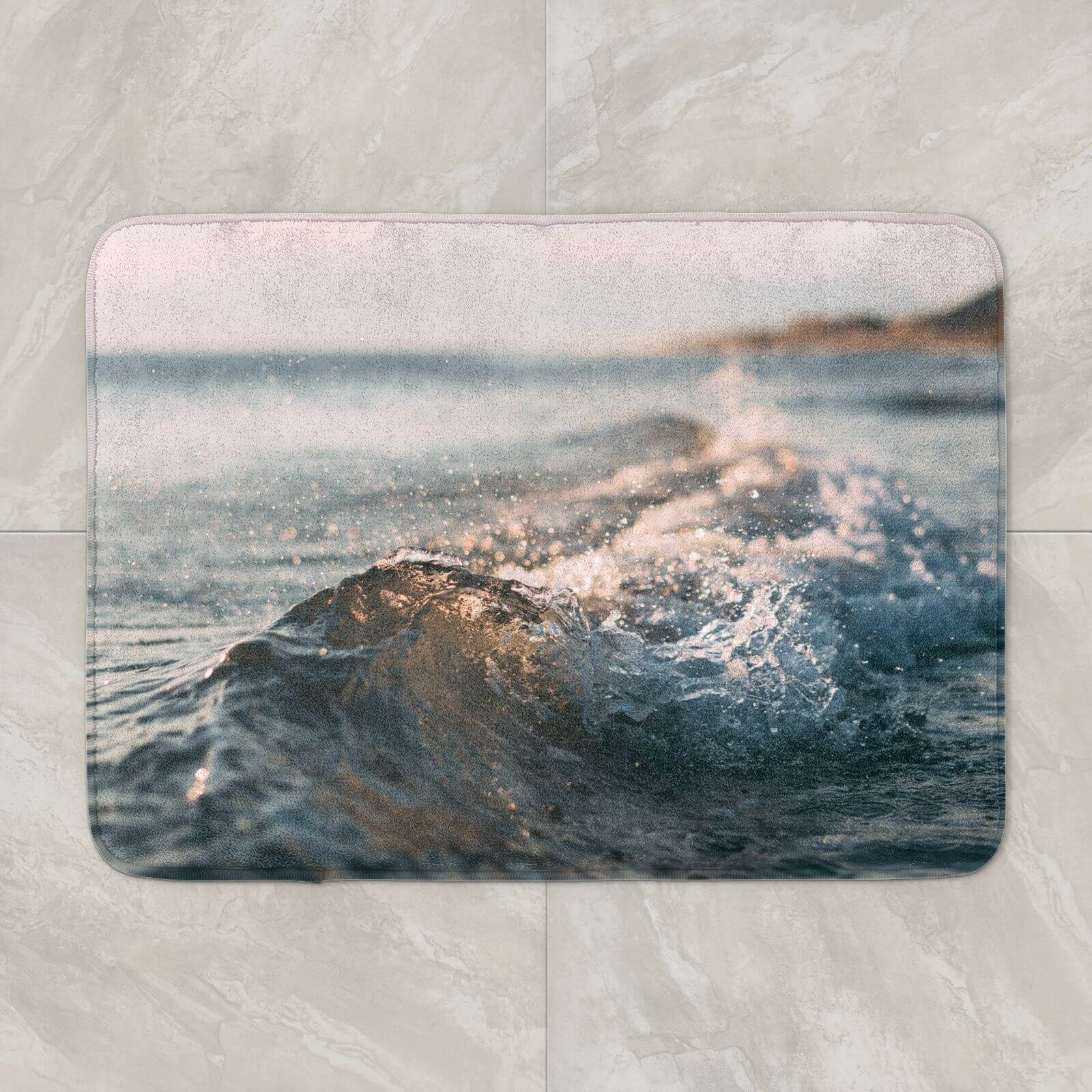 Crashing Wave Bath Mat