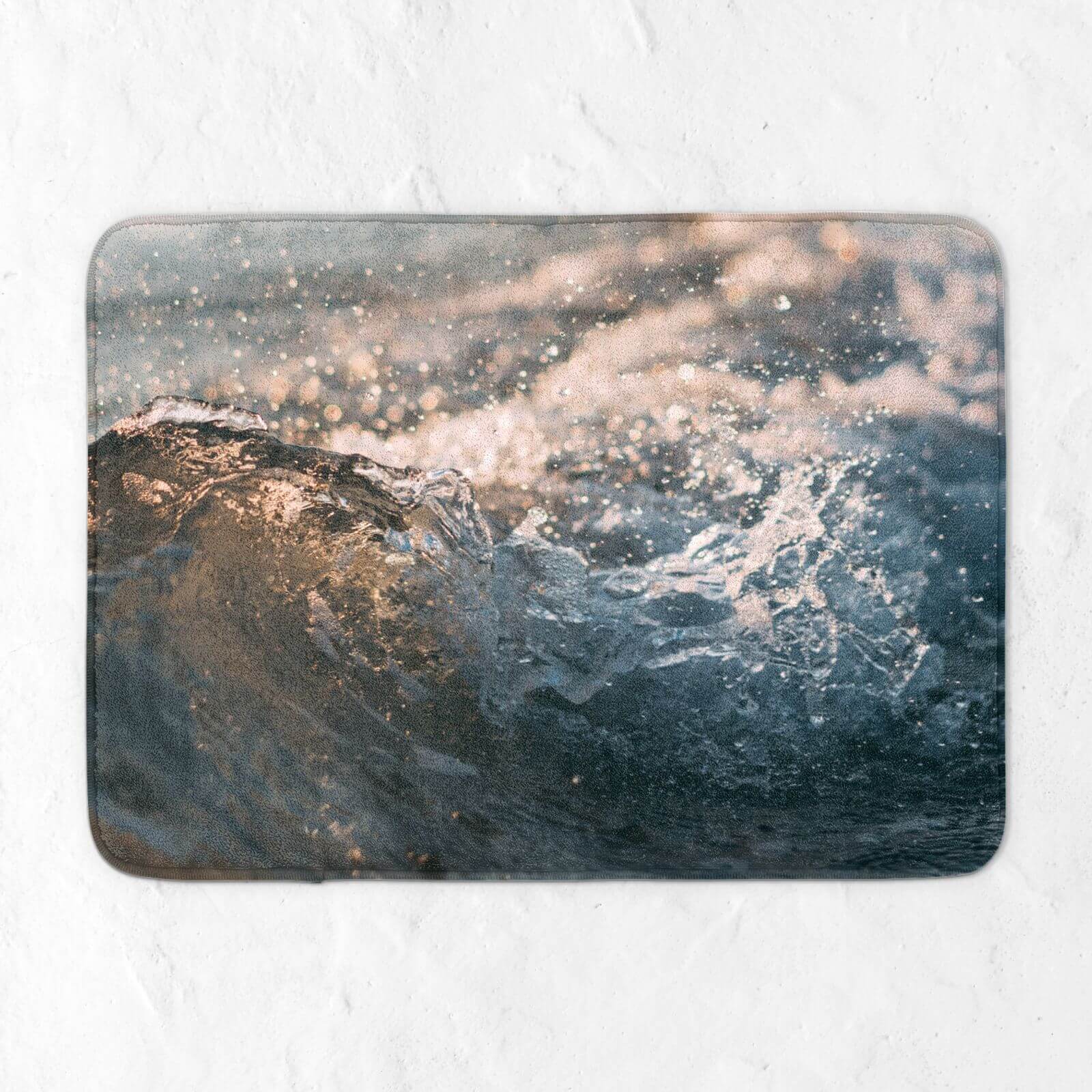 Wave Texture Bath Mat