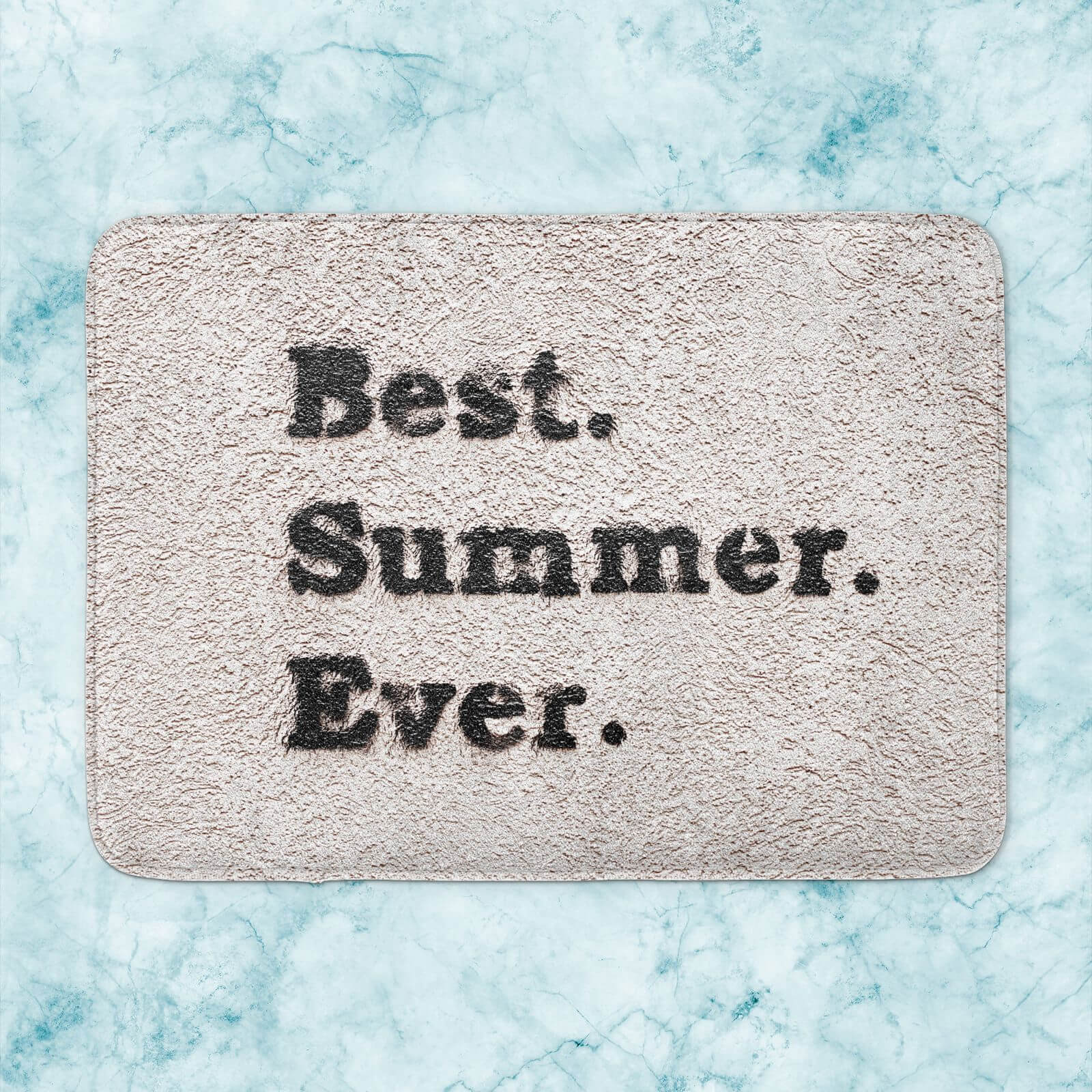 Best Summer Ever. Bath Mat