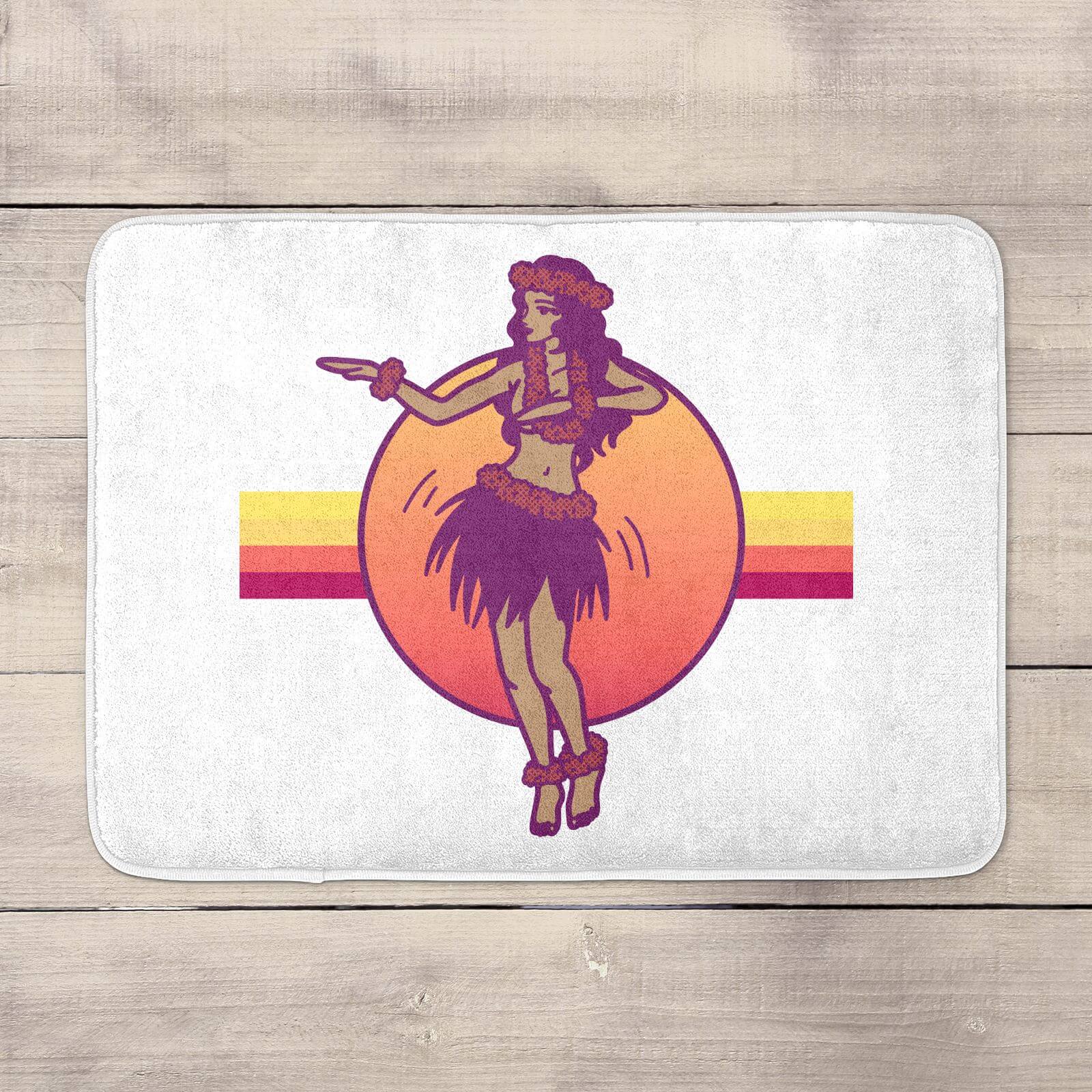 Hula Dance Bath Mat
