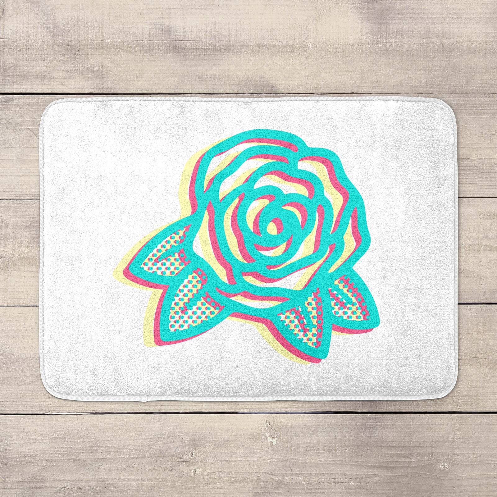 Summer Rose Bath Mat