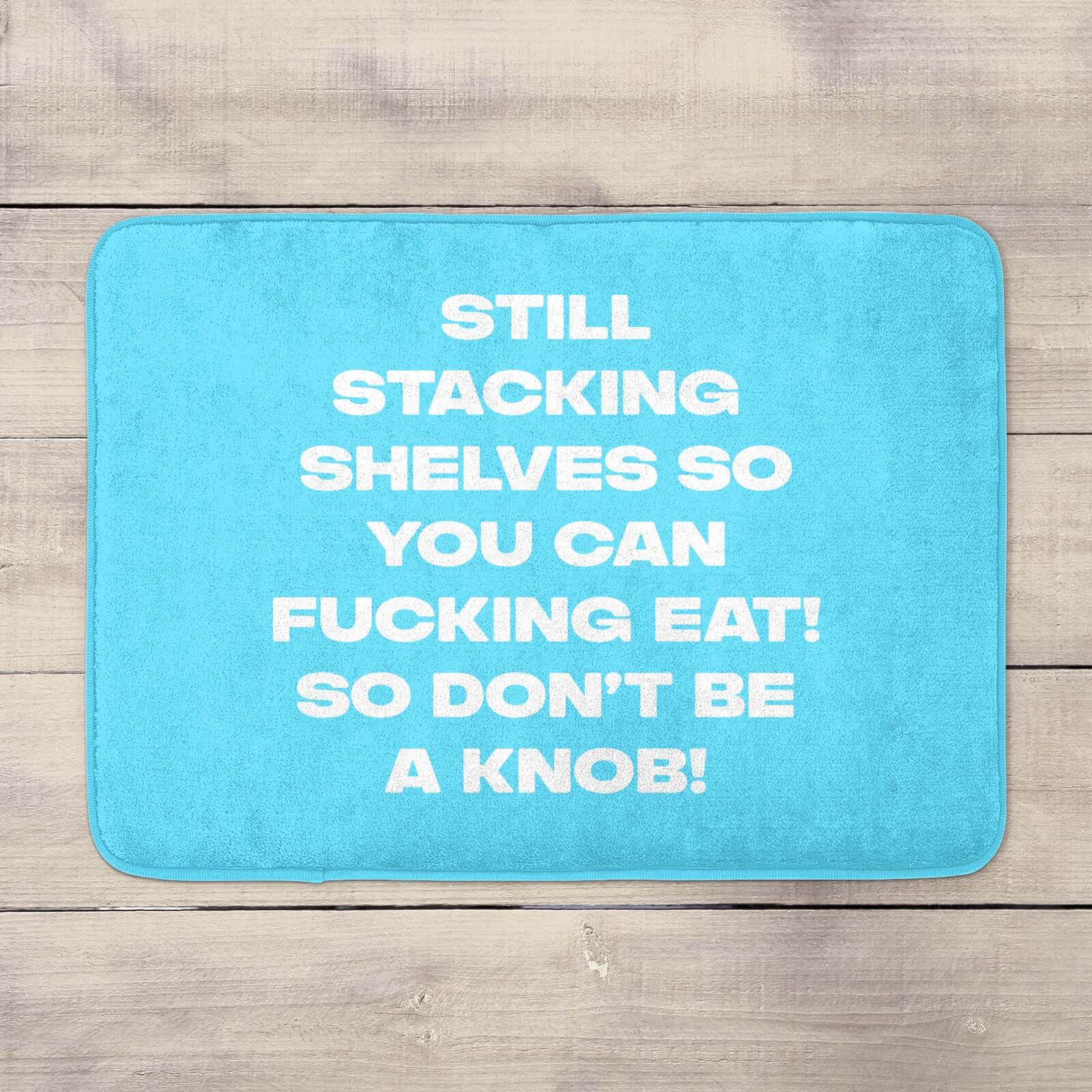 Still Stacking Shelves Bath Mat