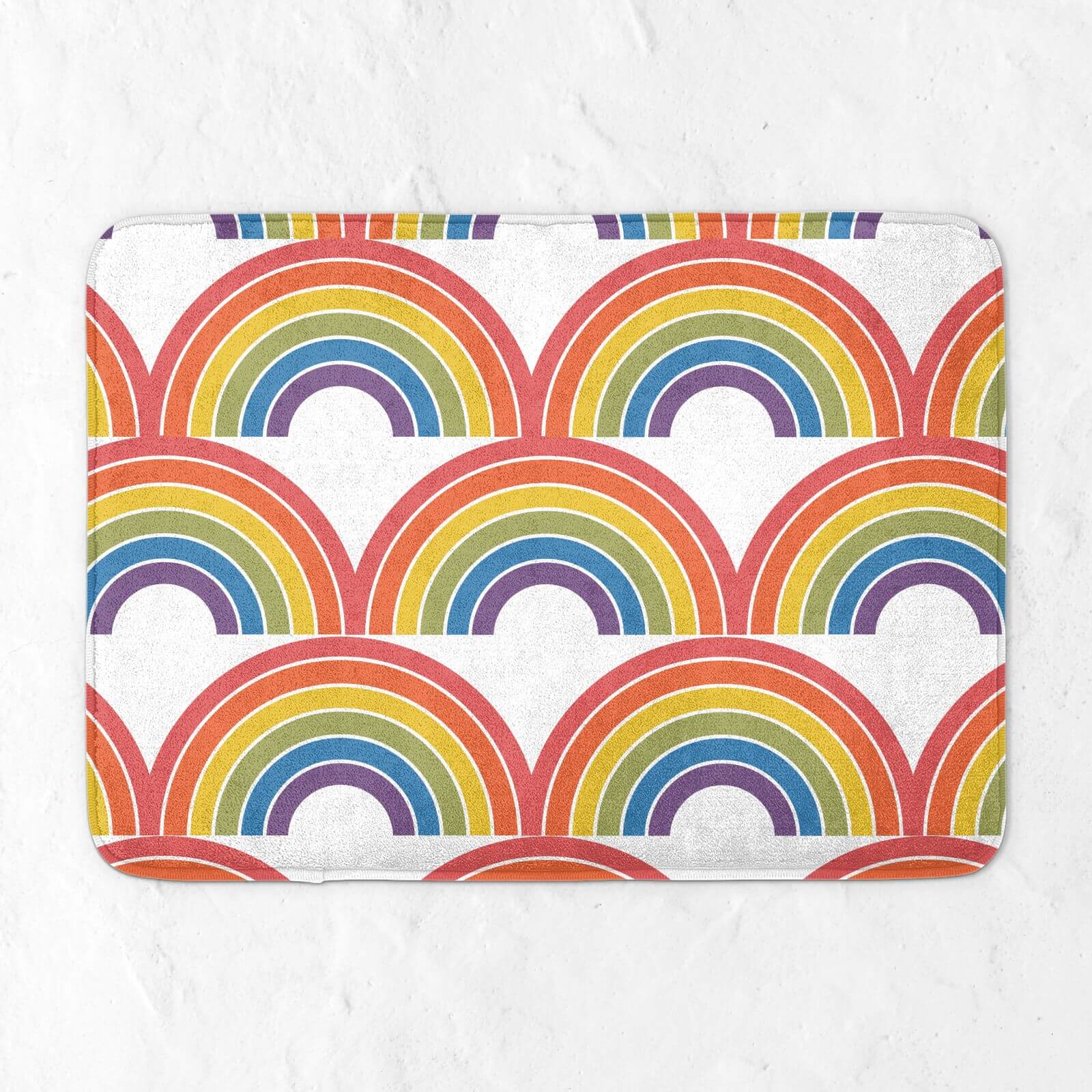 Rainbows Bath Mat