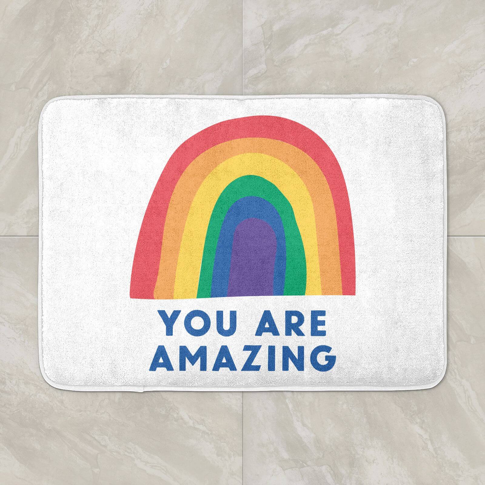 You Are Amazing Bath Mat