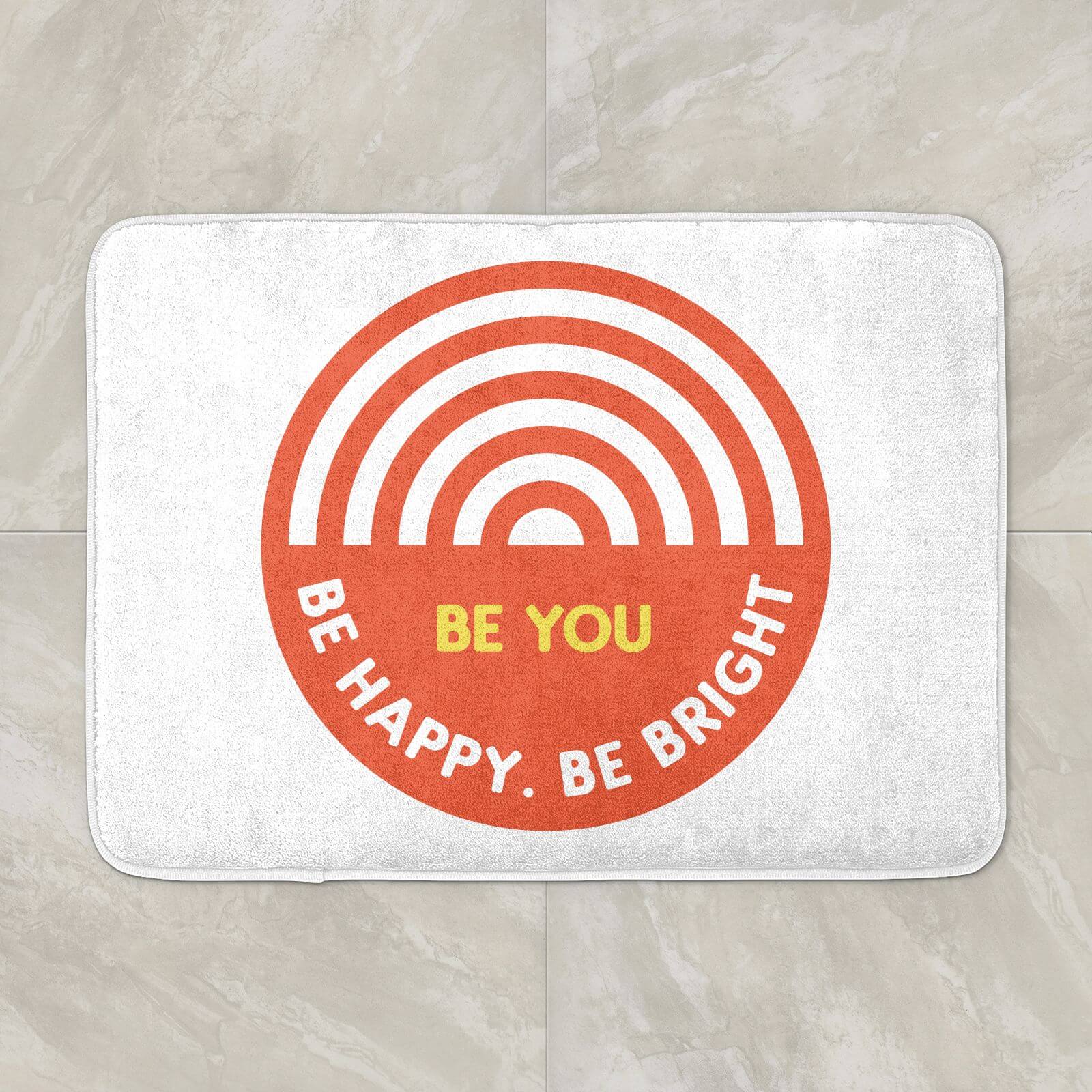Be You Rainbow Bath Mat