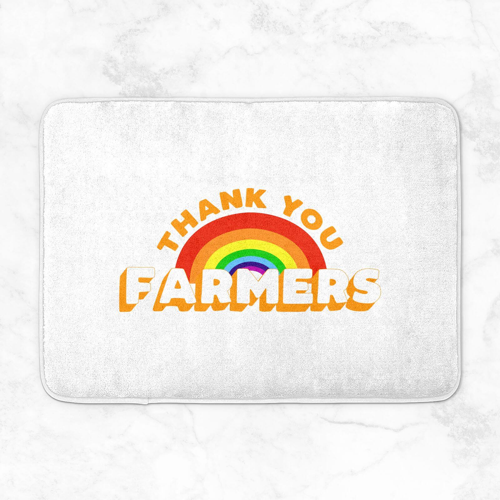 Thank You Farmers Bath Mat