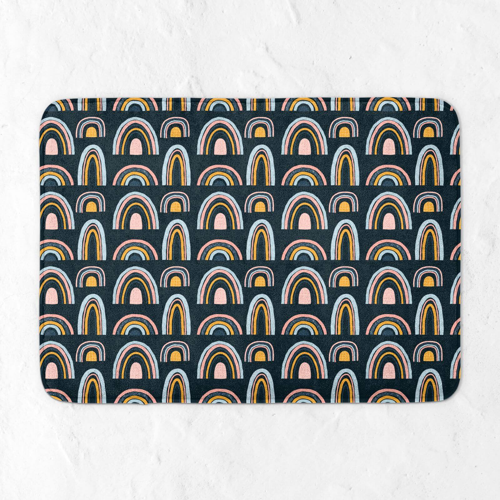 Rainbow Moody Bath Mat