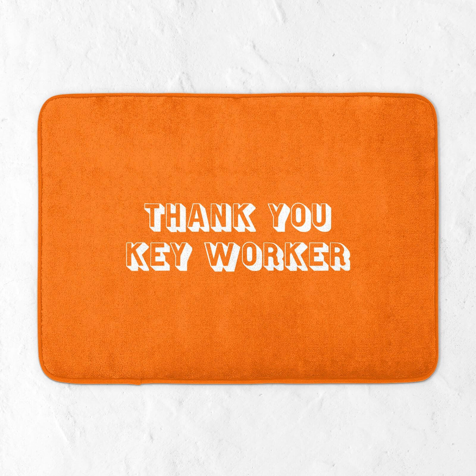 Thank You Key Worker Bath Mat
