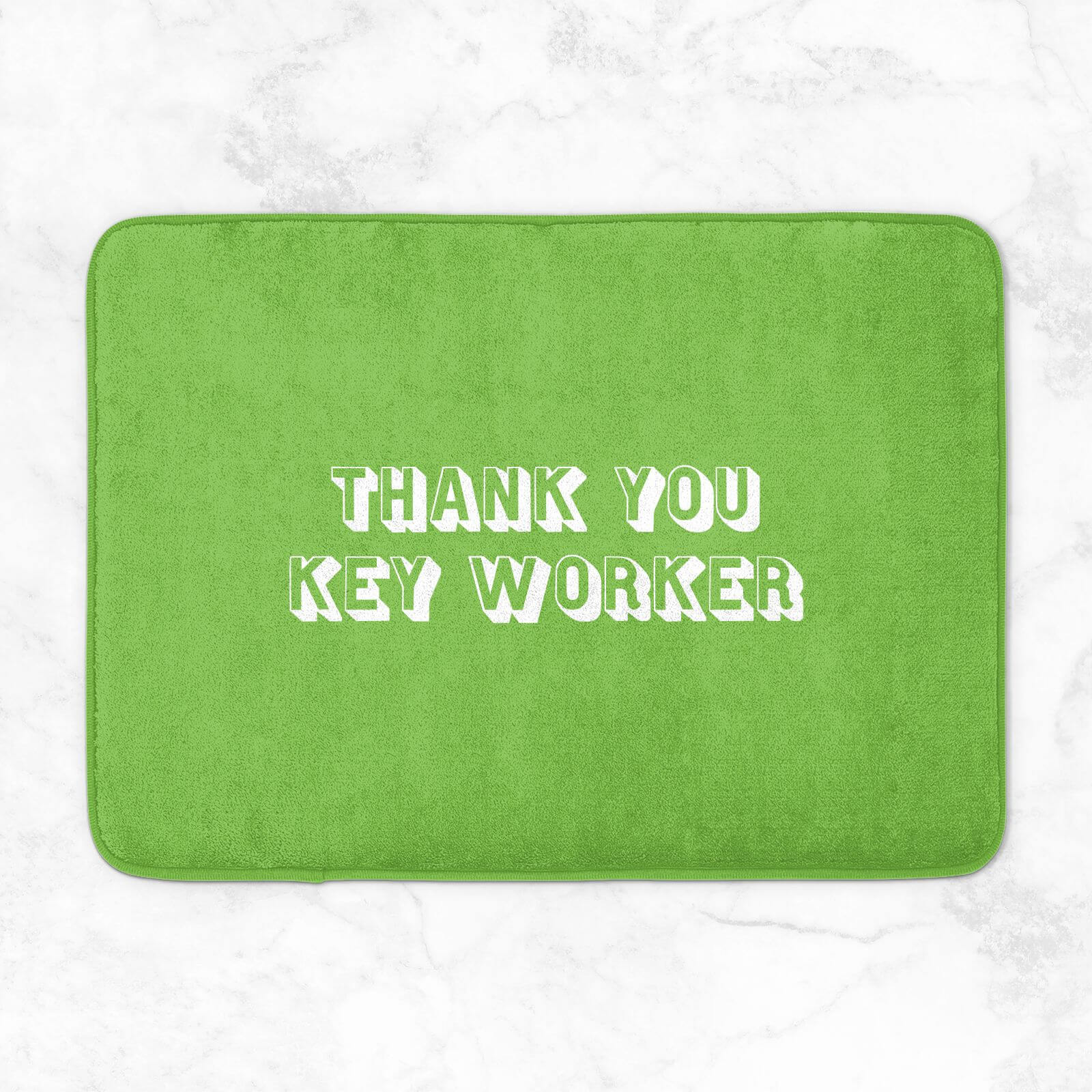 Thank You Key Worker Bath Mat
