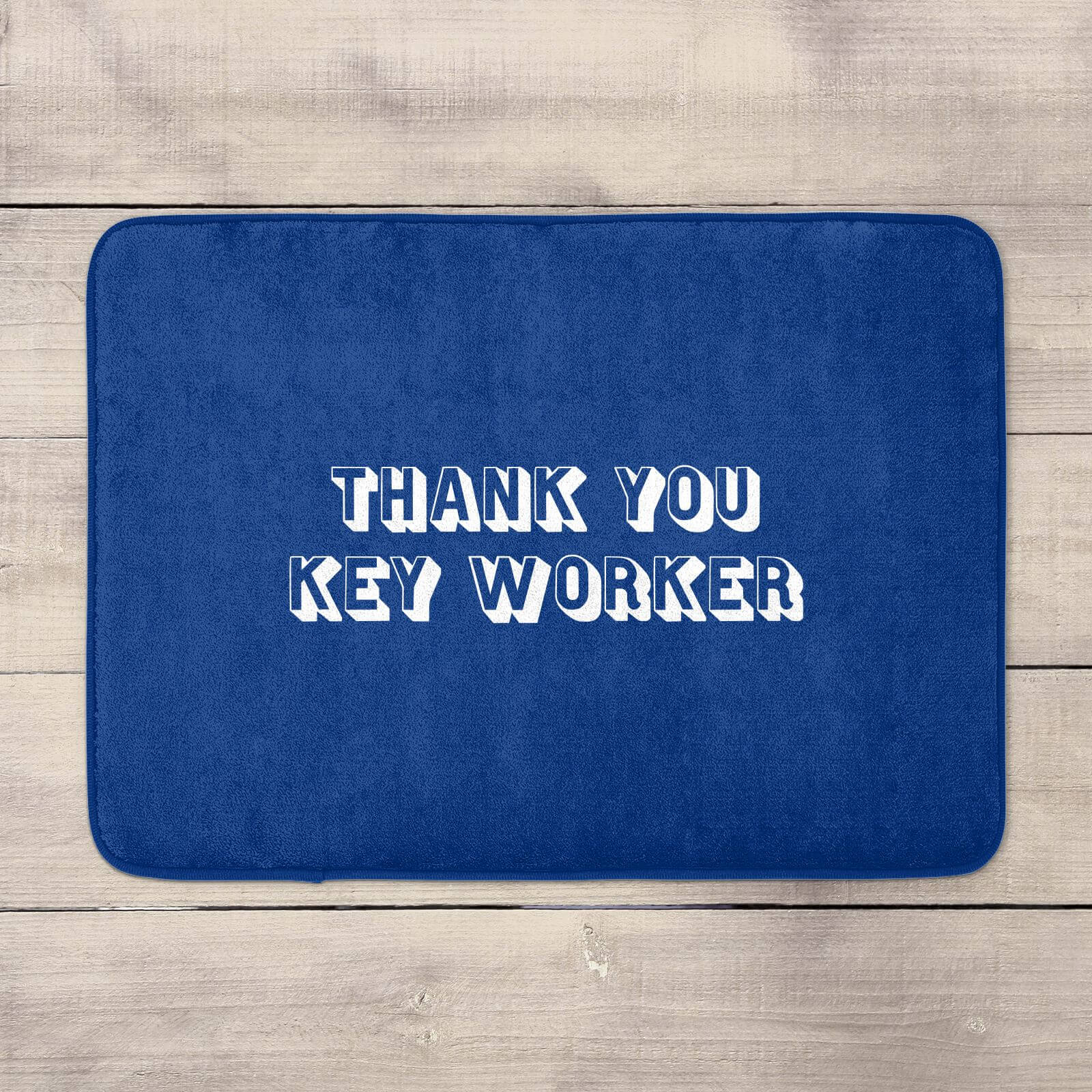 Thank You Key Worker Bath Mat