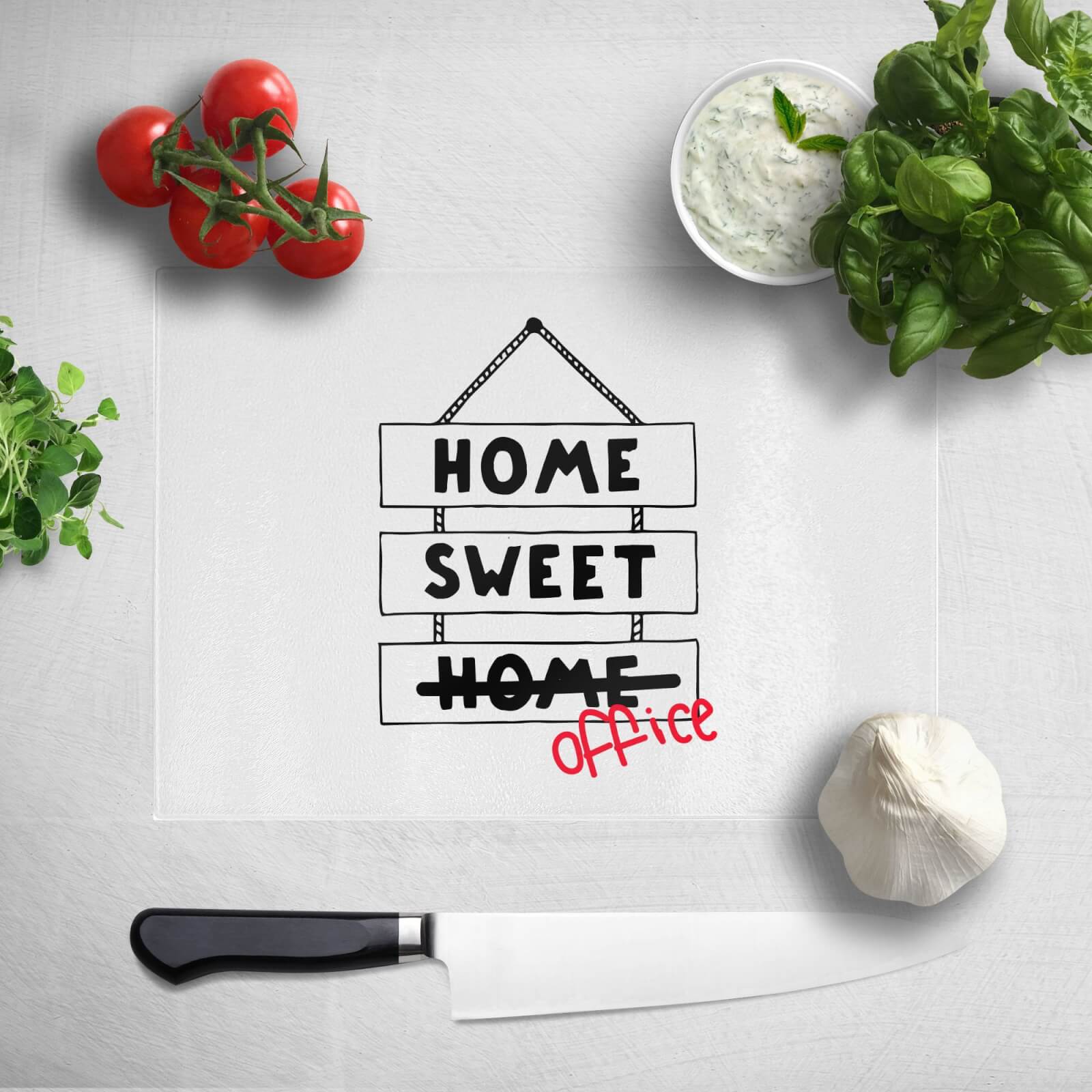 Home Sweet Office Chopping Board