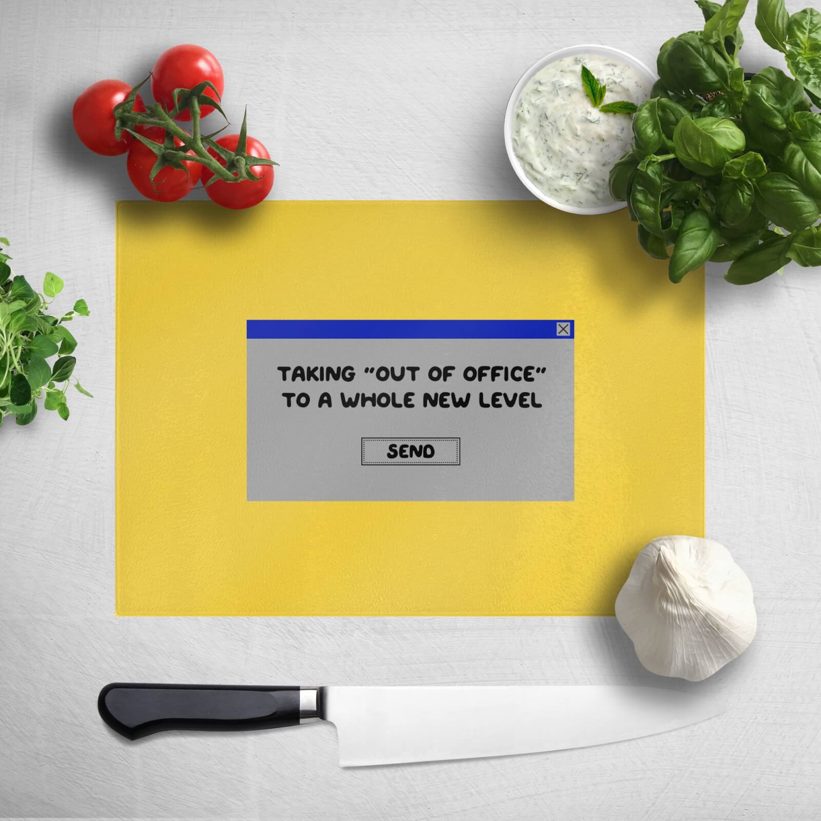 Taking Out Of Office To A Whole New Level Chopping Board