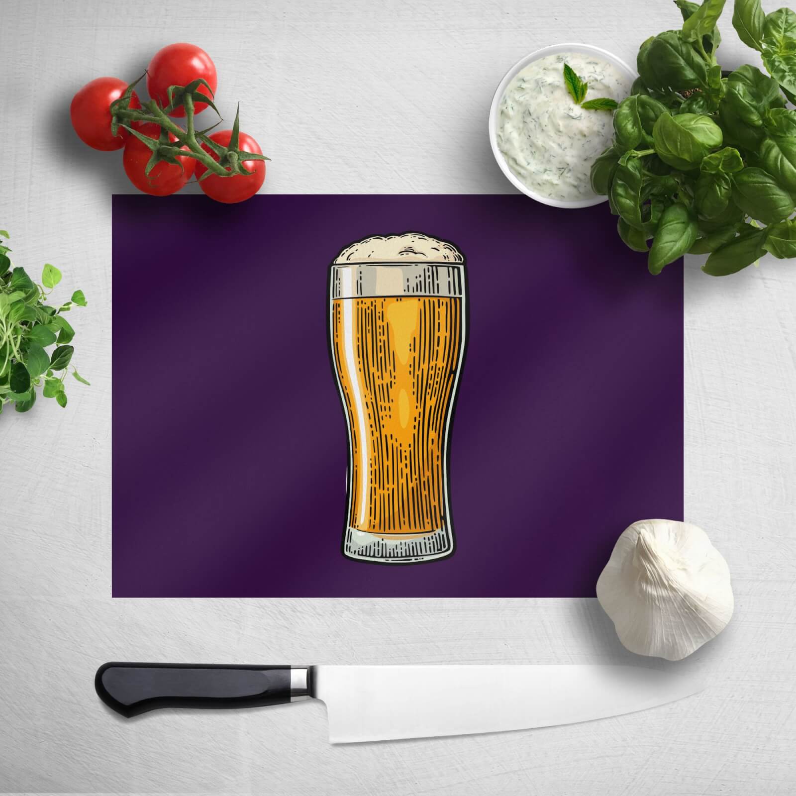 Beer Chopping Board